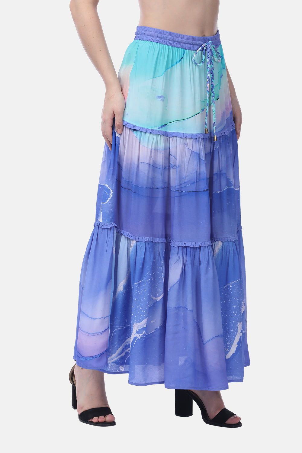 TEMPER BLUE - BANJARA SKIRT