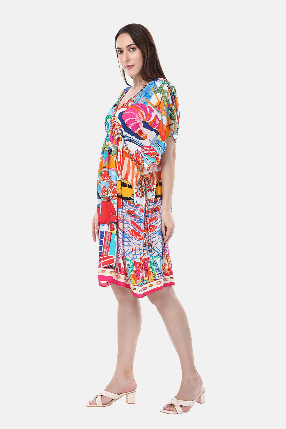 ITALY COTTAGE-SHORT KAFTAN
