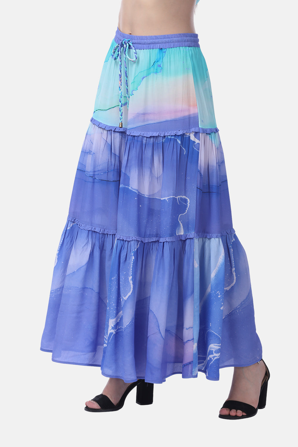 TEMPER BLUE - BANJARA SKIRT