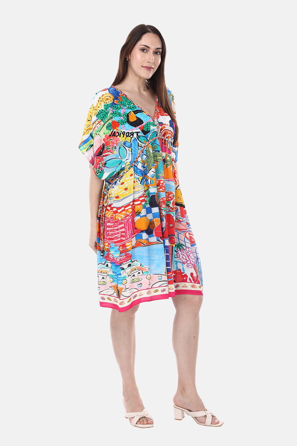 ITALY COTTAGE-SHORT KAFTAN