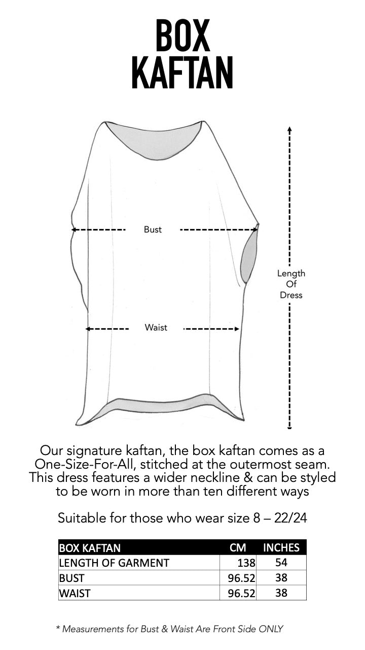 DAMASCUS - Box Kaftan - TheSwankStore