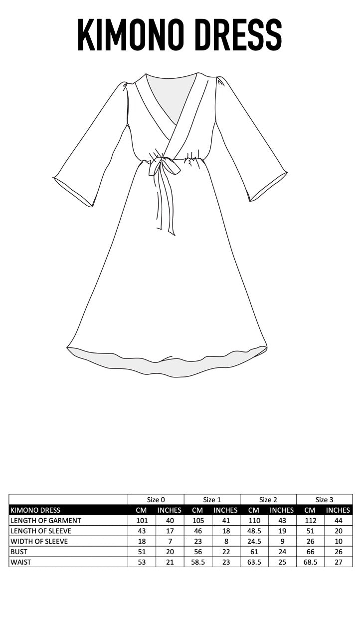 CHERRY BLOSSOM - KIMONO DRESS - TheSwankStore