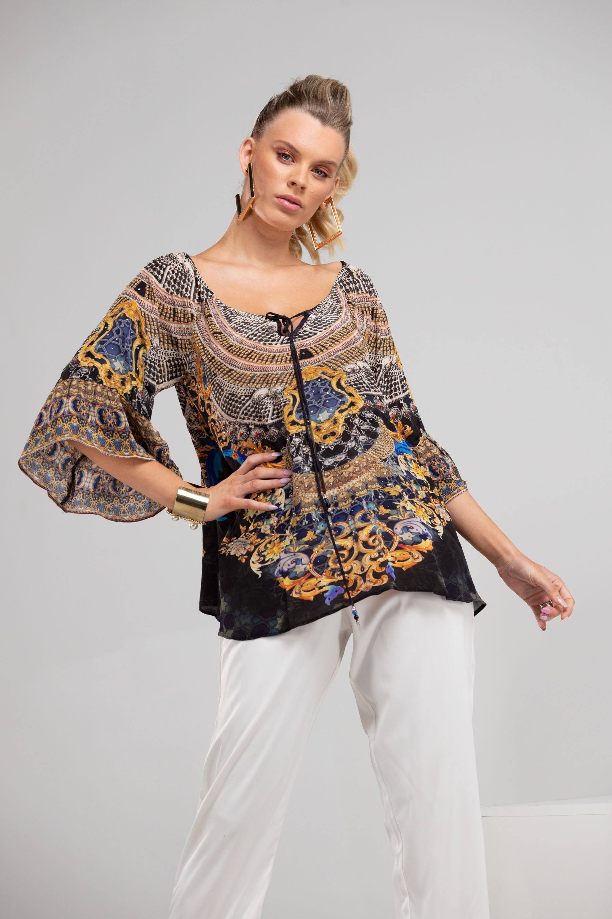 MIDNIGHT IN PARIS - GYPSY TUNIC - TheSwankStore