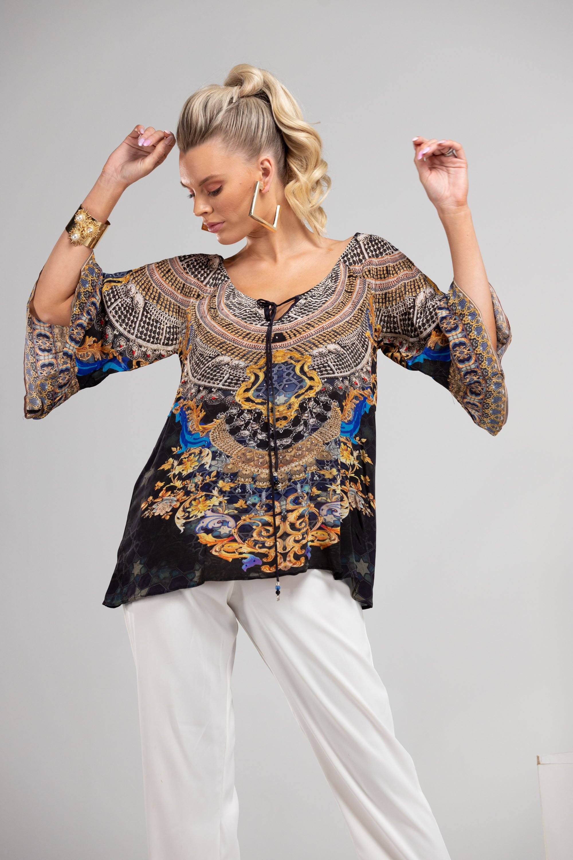 MIDNIGHT IN PARIS - GYPSY TUNIC - TheSwankStore