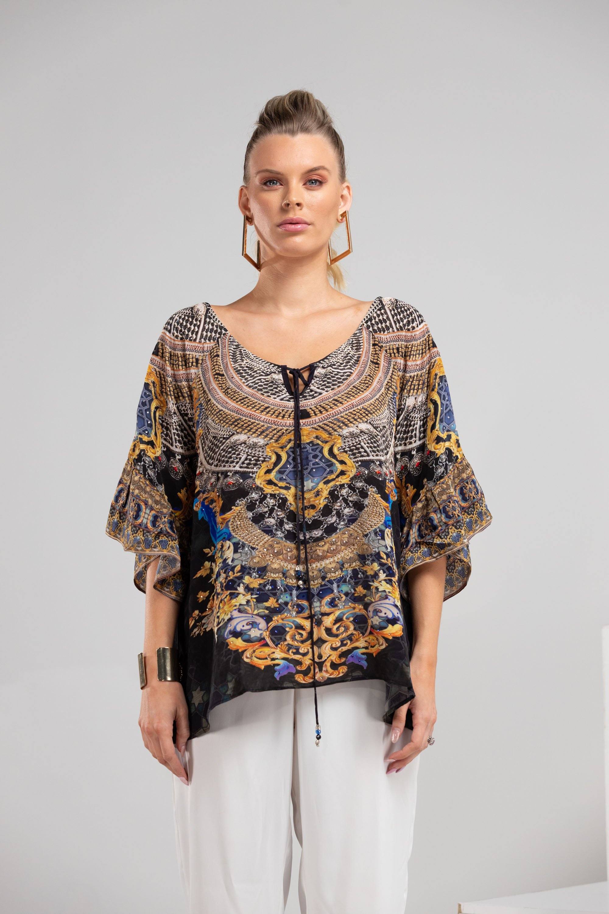 MIDNIGHT IN PARIS - GYPSY TUNIC - TheSwankStore