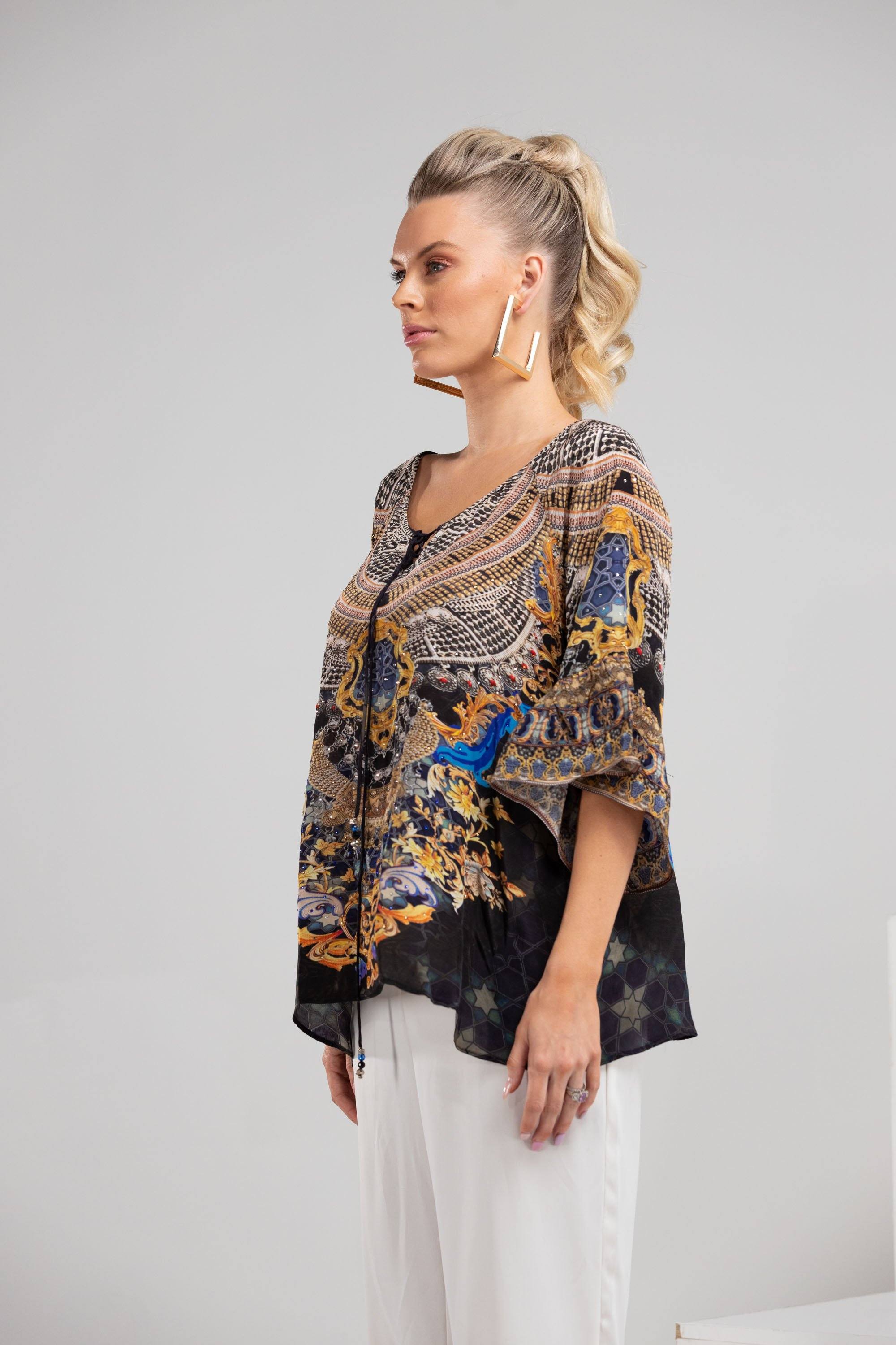 MIDNIGHT IN PARIS - GYPSY TUNIC - TheSwankStore