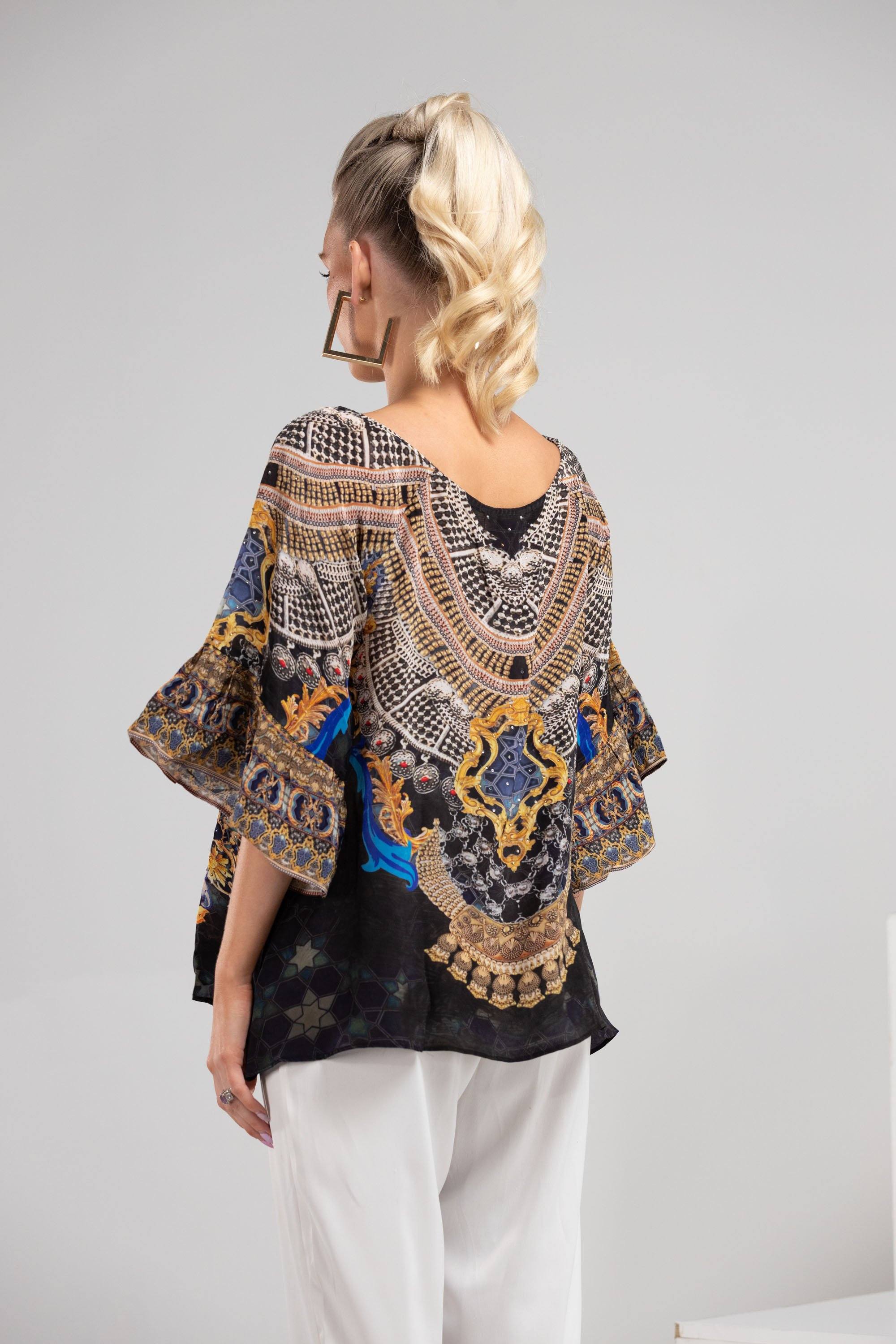 MIDNIGHT IN PARIS - GYPSY TUNIC - TheSwankStore