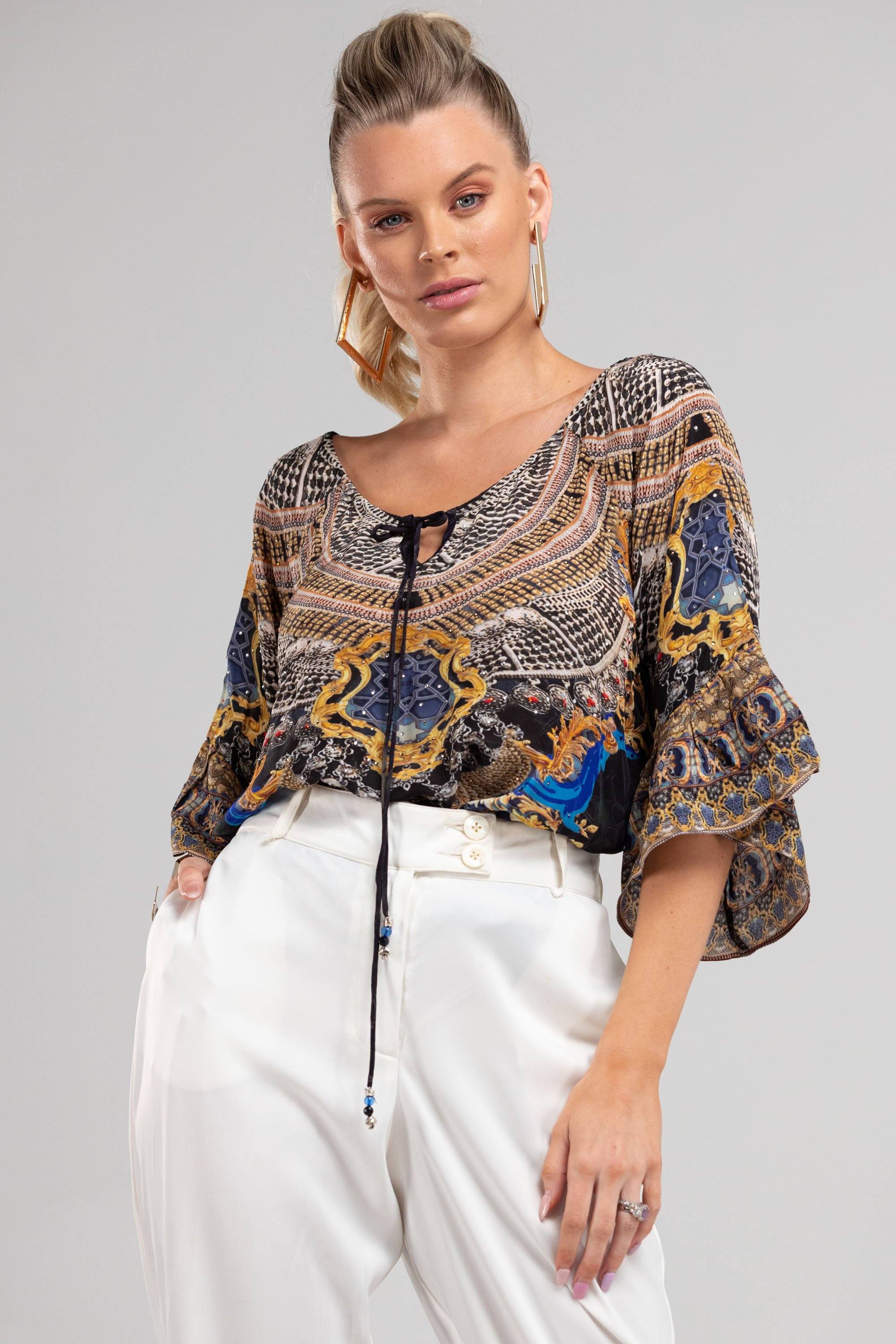 MIDNIGHT IN PARIS - GYPSY TUNIC - TheSwankStore