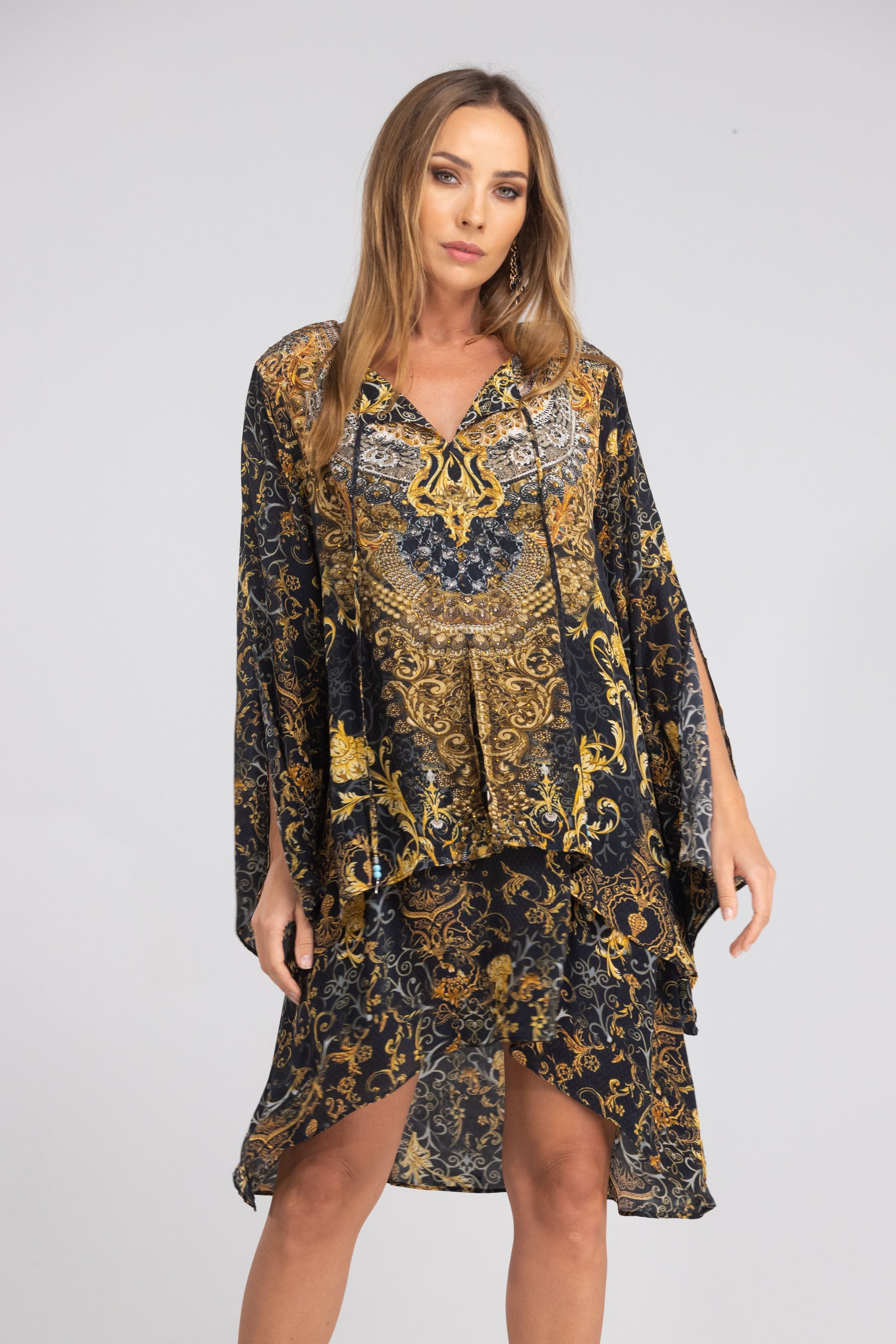 VALLETTA - LAYERED DRESS - TheSwankStore