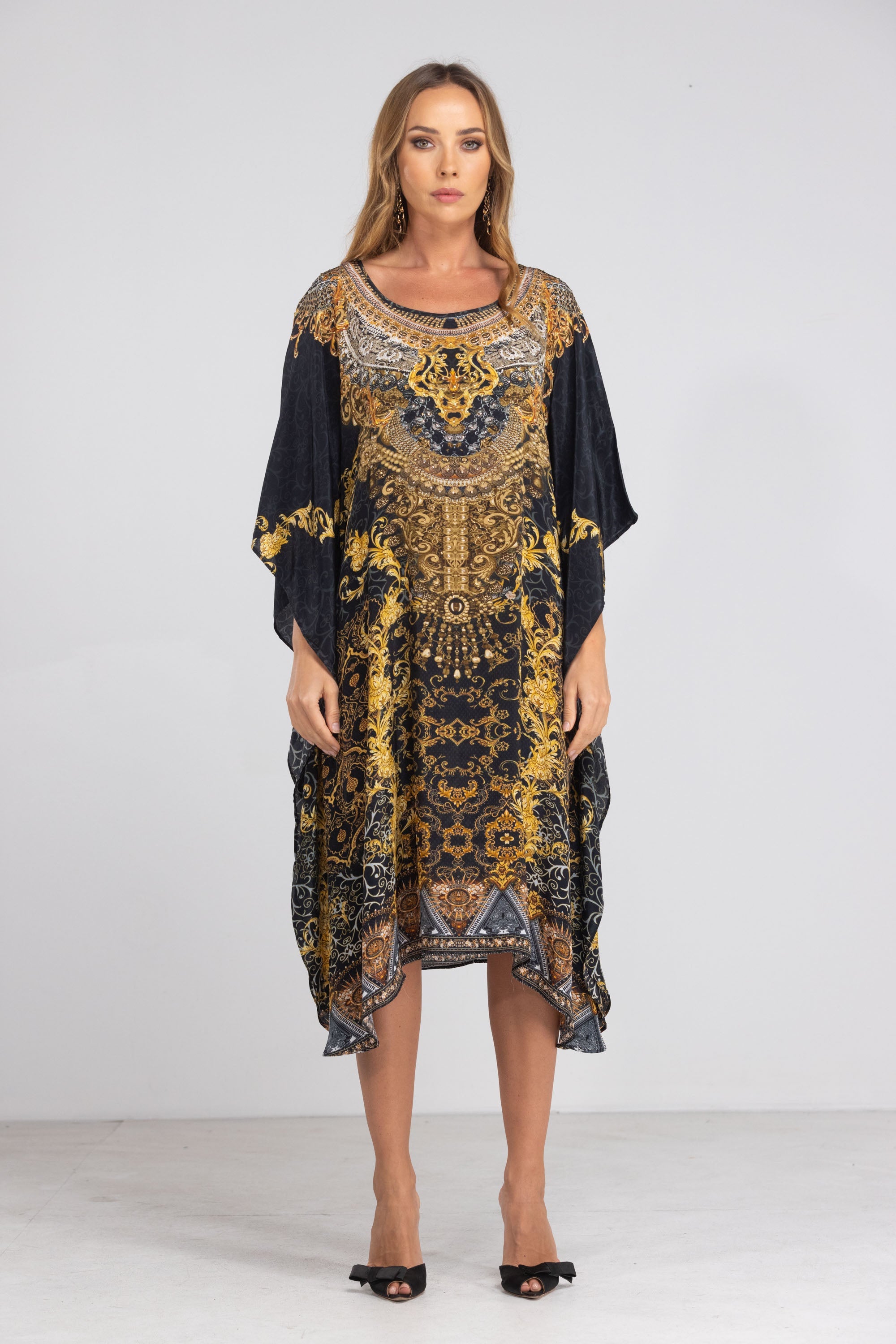VALLETTA - SHORT KAFTAN - TheSwankStore