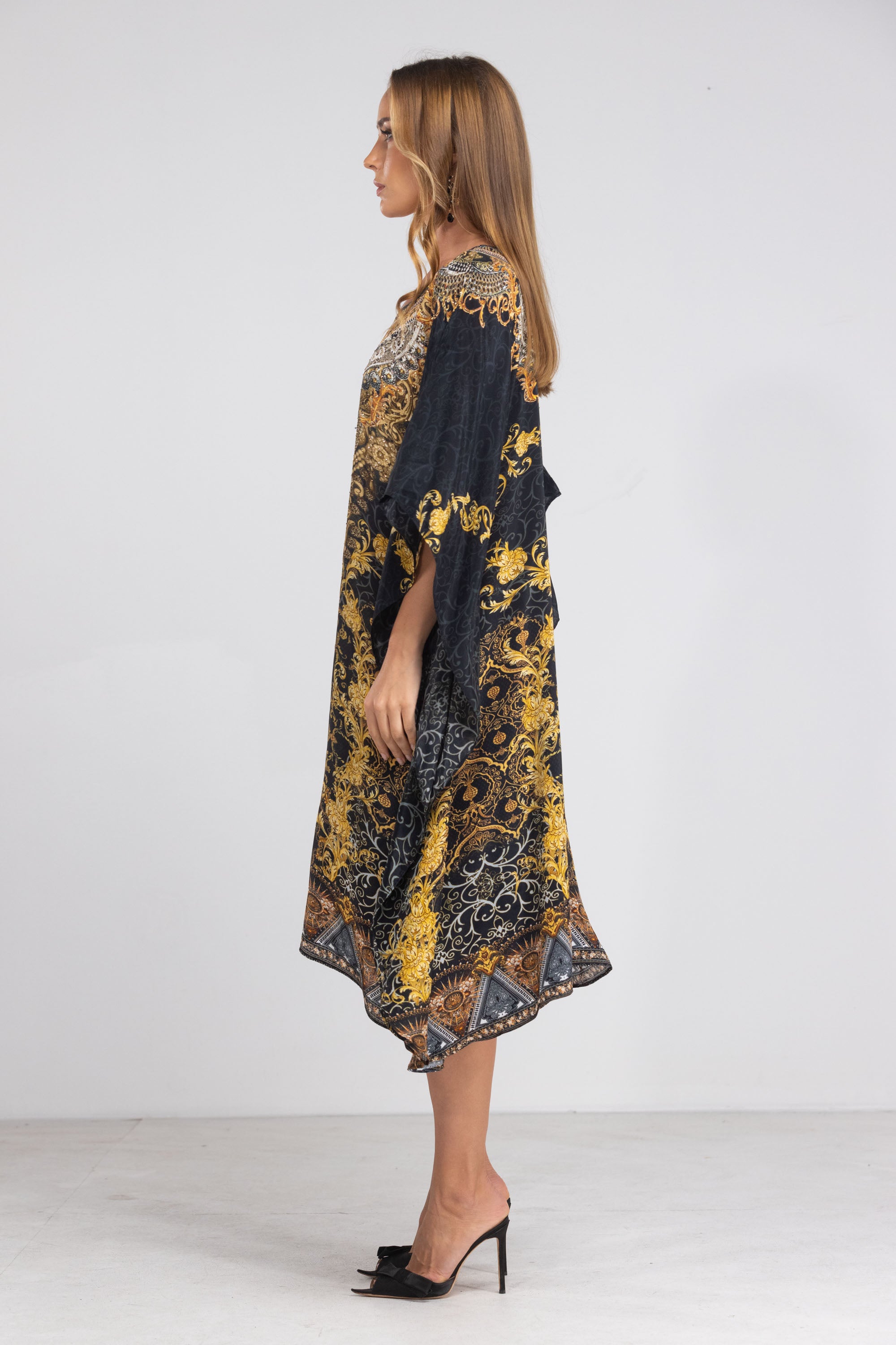 VALLETTA - SHORT KAFTAN - TheSwankStore