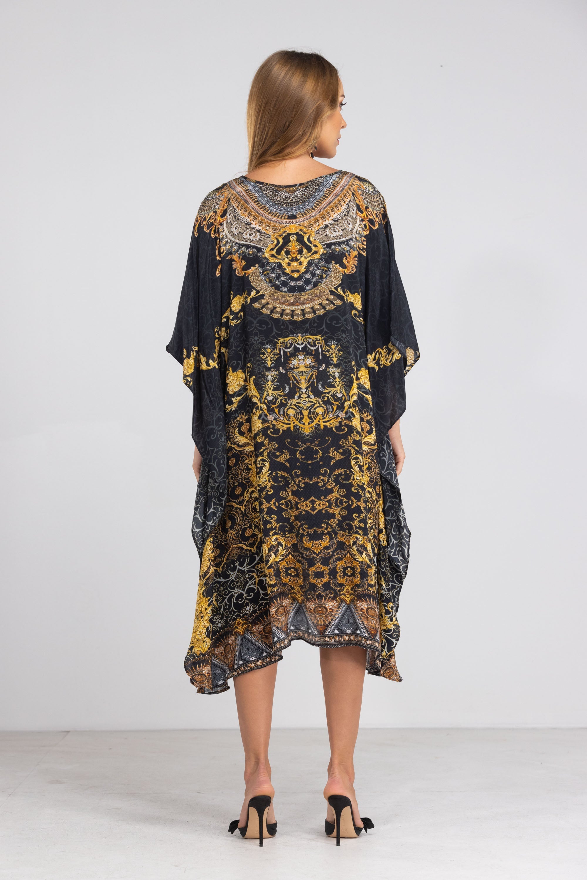 VALLETTA - SHORT KAFTAN - TheSwankStore