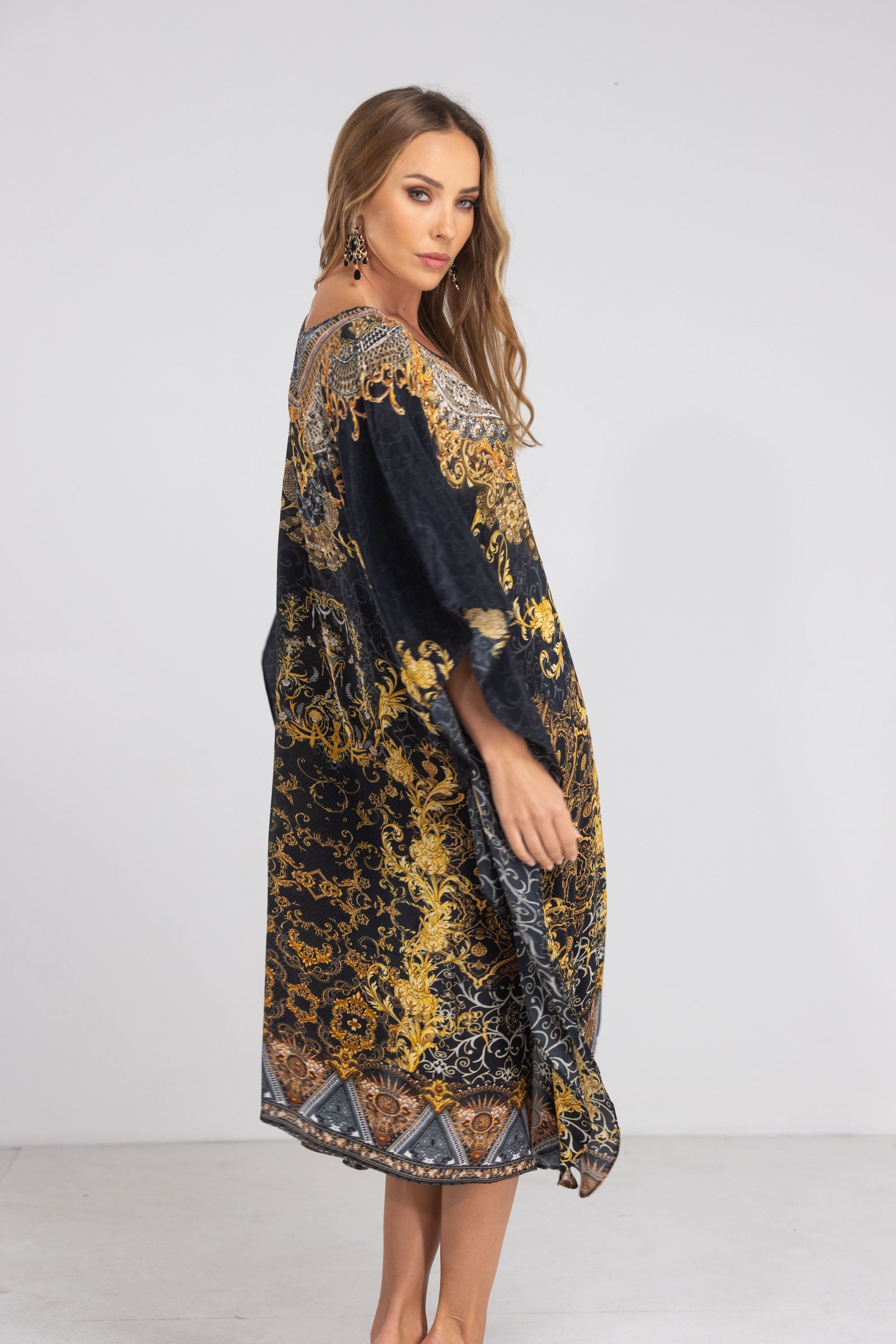 VALLETTA - SHORT KAFTAN - TheSwankStore