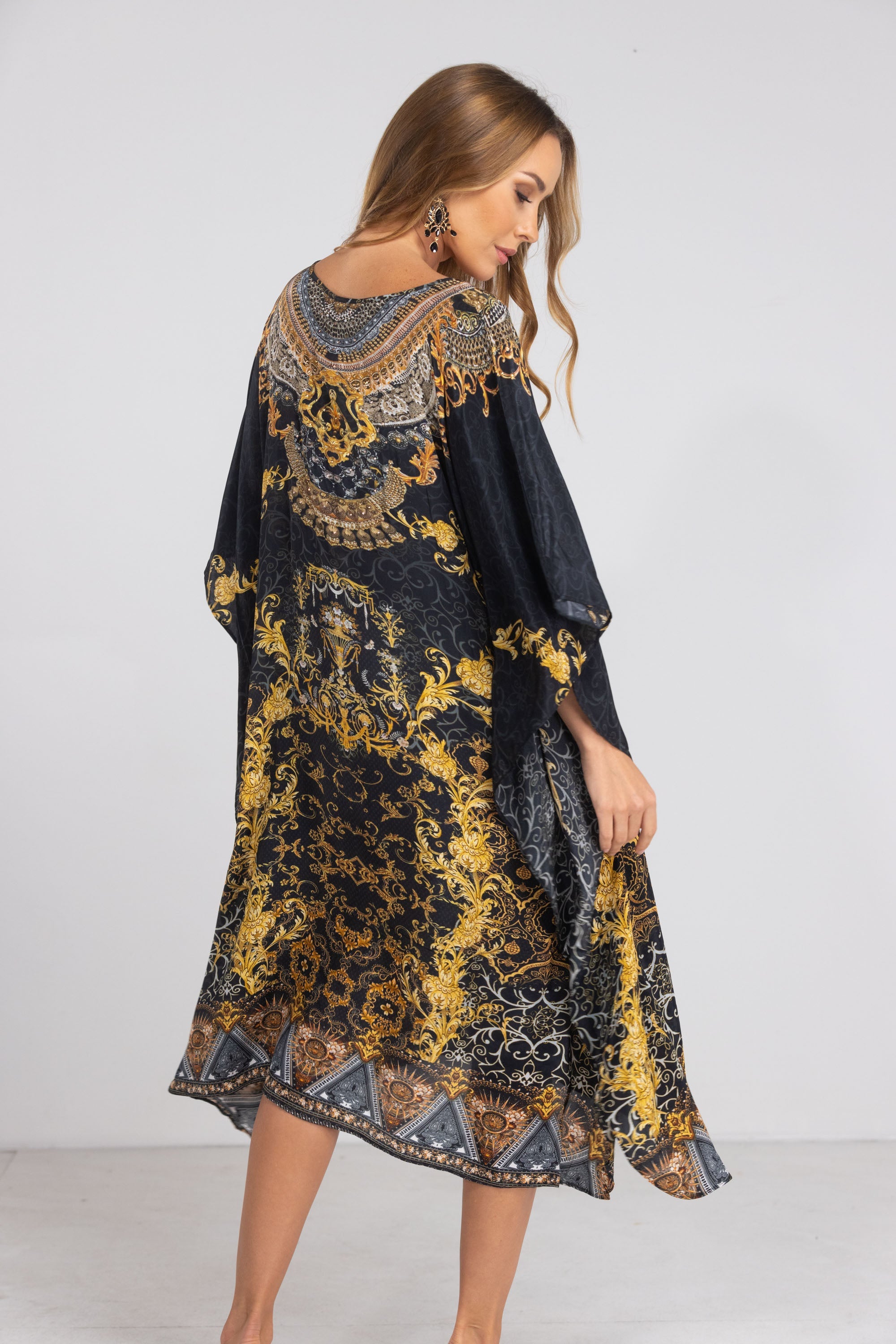 VALLETTA - SHORT KAFTAN - TheSwankStore