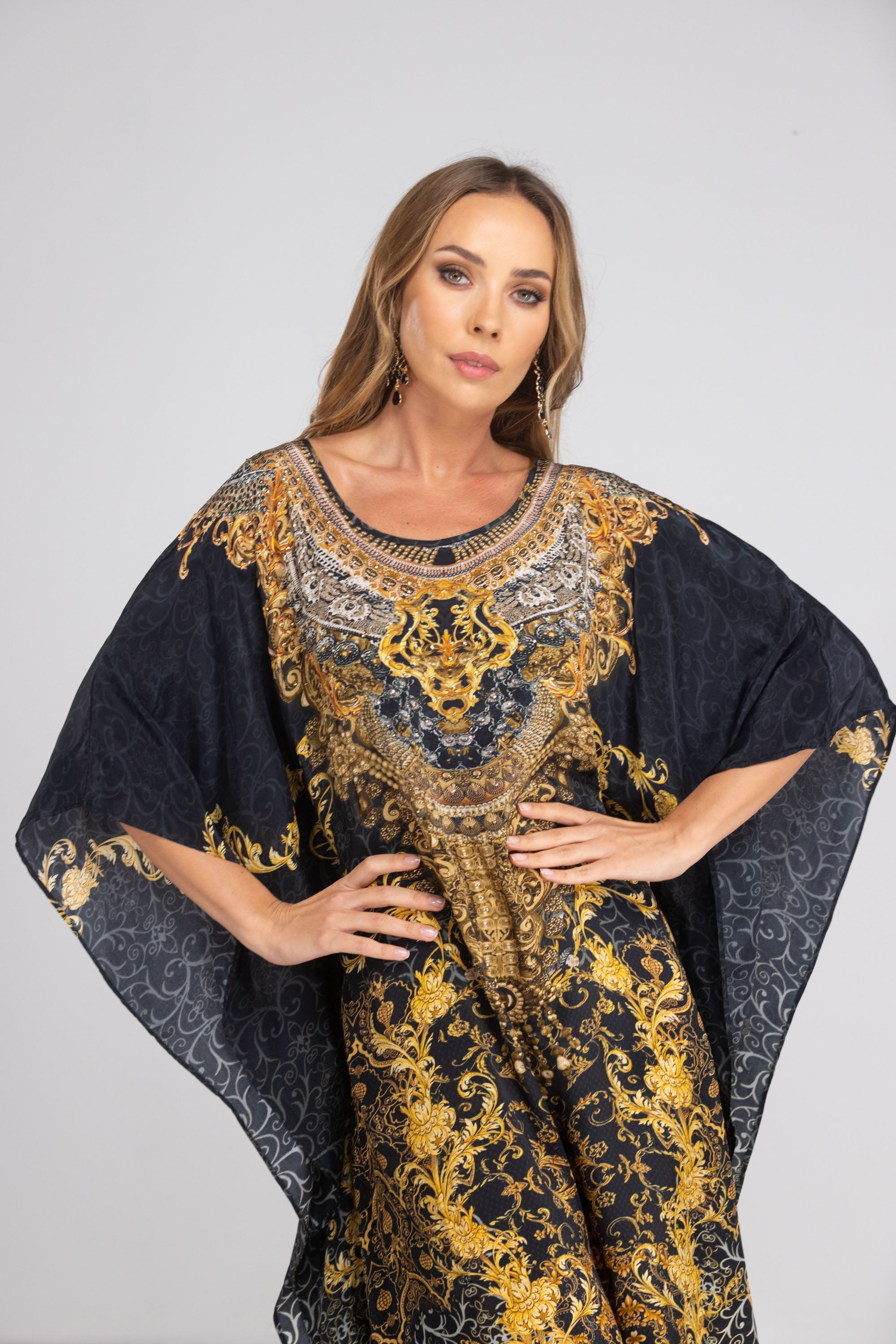 VALLETTA - SHORT KAFTAN - TheSwankStore