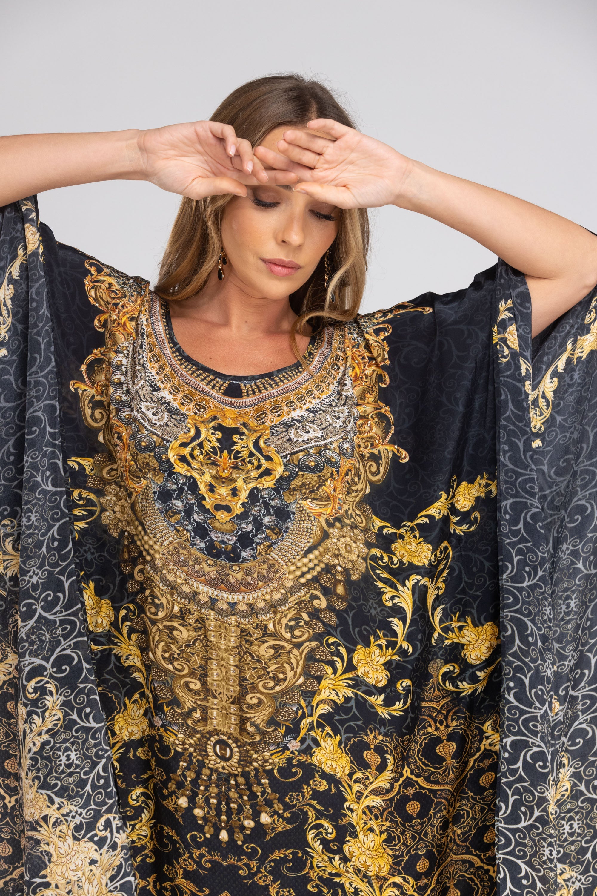 VALLETTA - SHORT KAFTAN - TheSwankStore