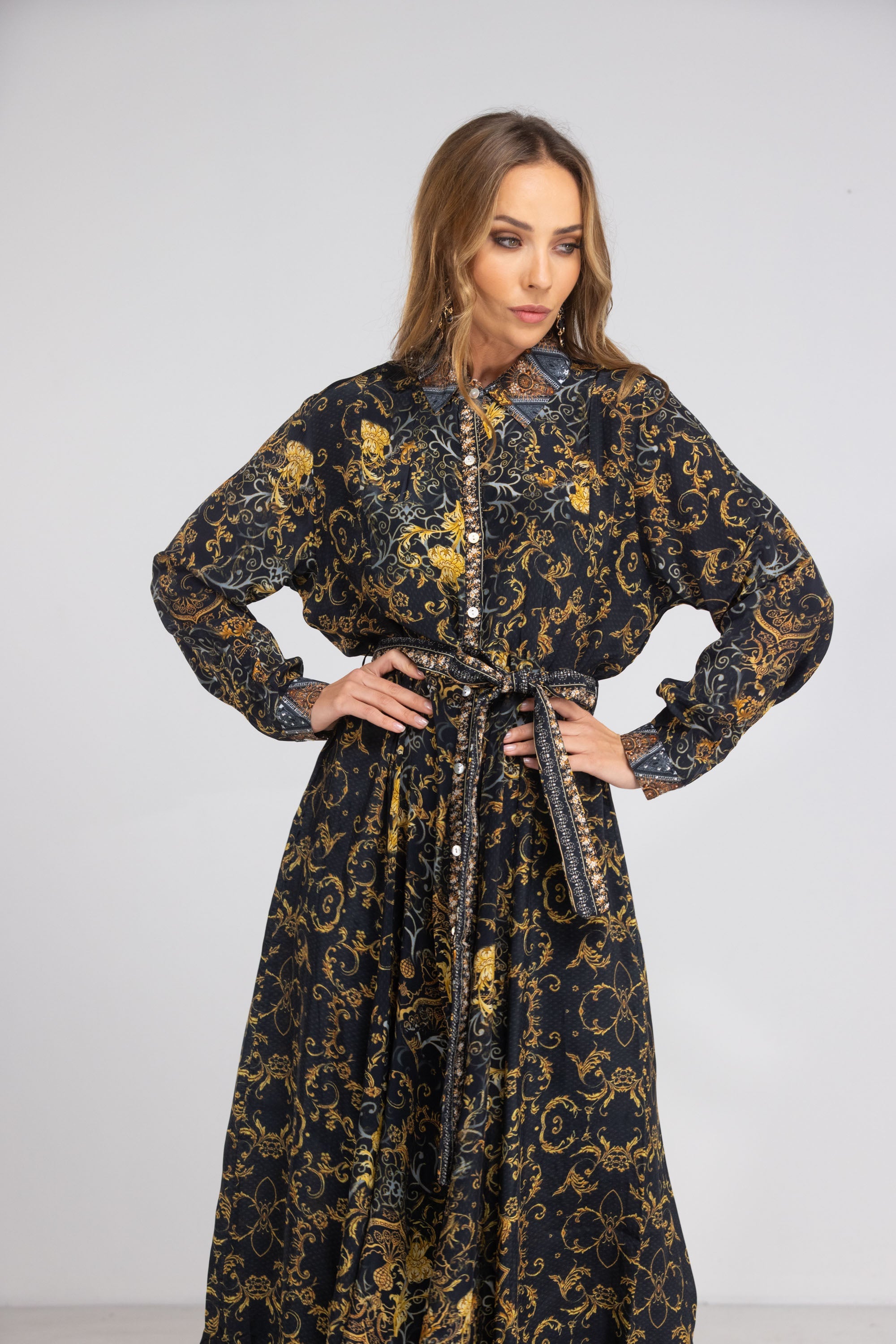 VALLETTA - LONG FREYA DRESS - TheSwankStore