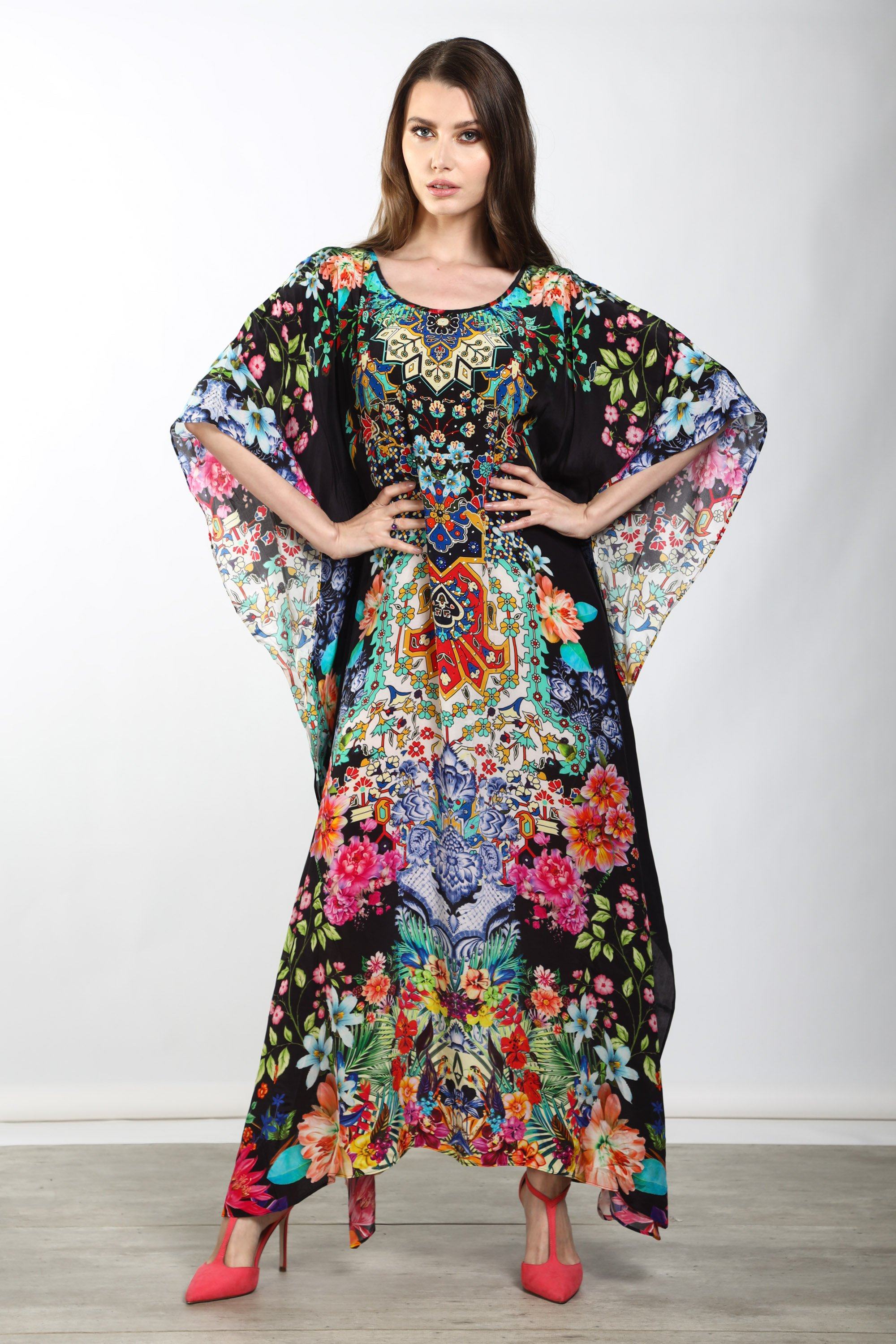 EDEN - LONG KAFTAN - TheSwankStore