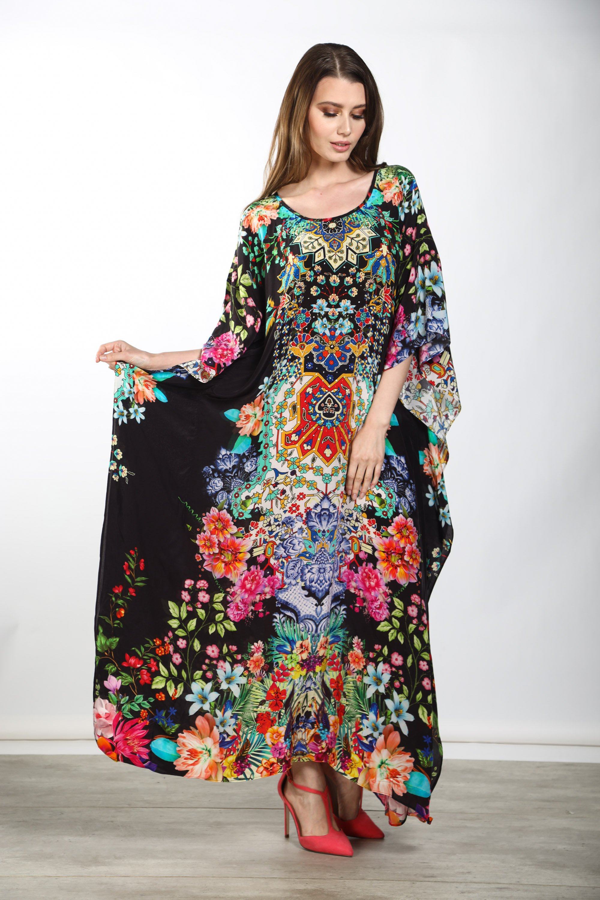 EDEN - LONG KAFTAN - TheSwankStore