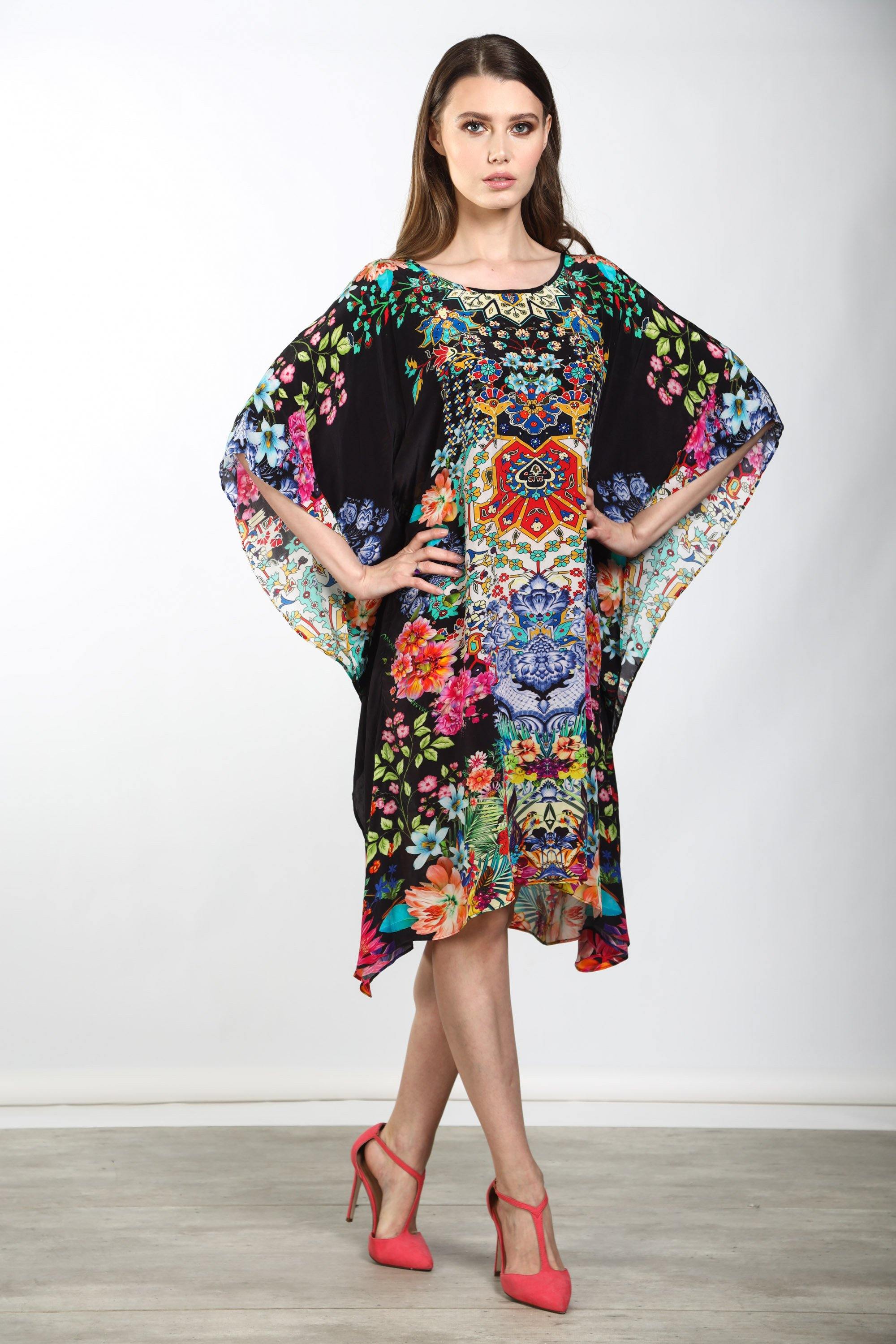 EDEN - SHORT KAFTAN - TheSwankStore