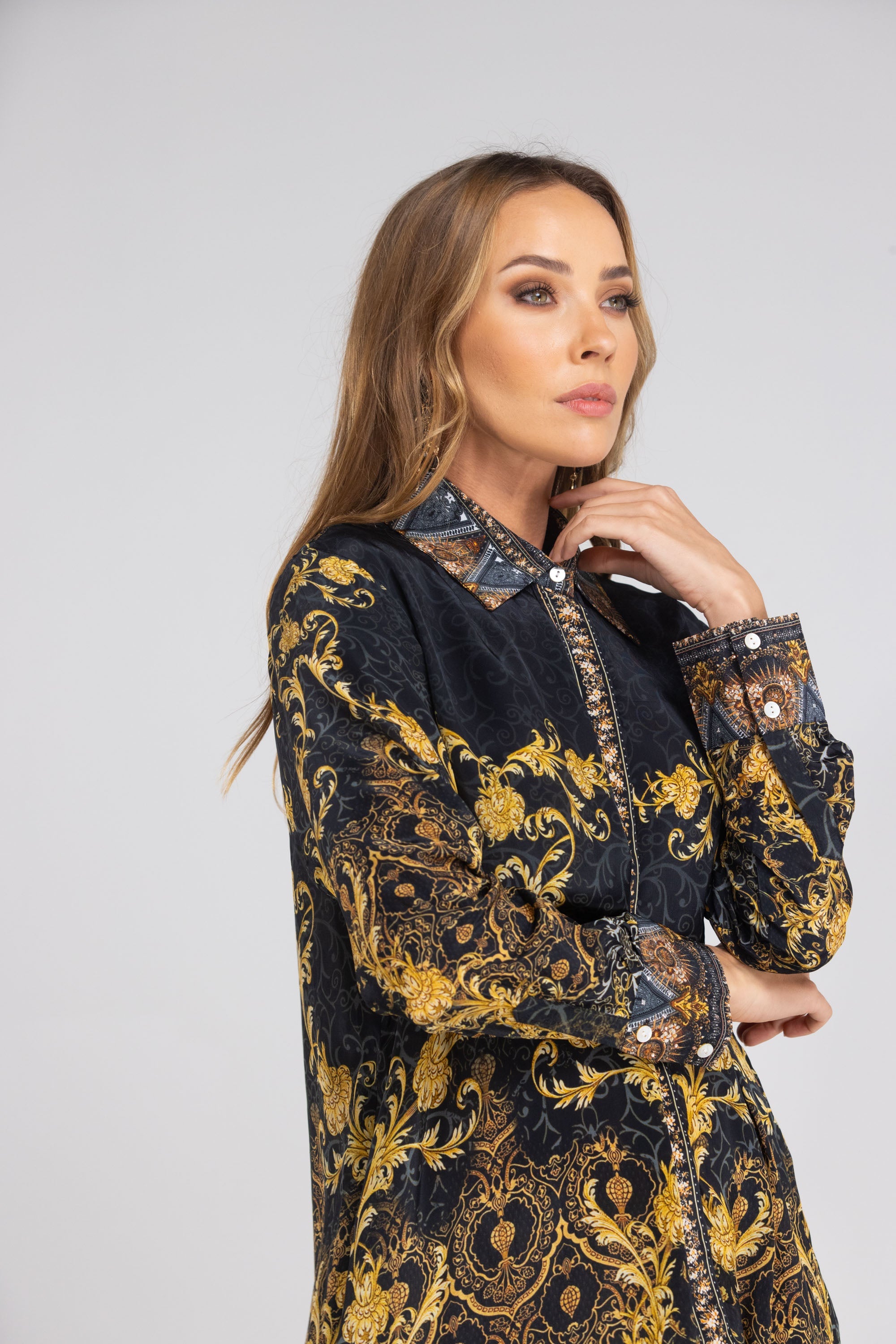 VALLETTA - SHIRT DRESS - TheSwankStore