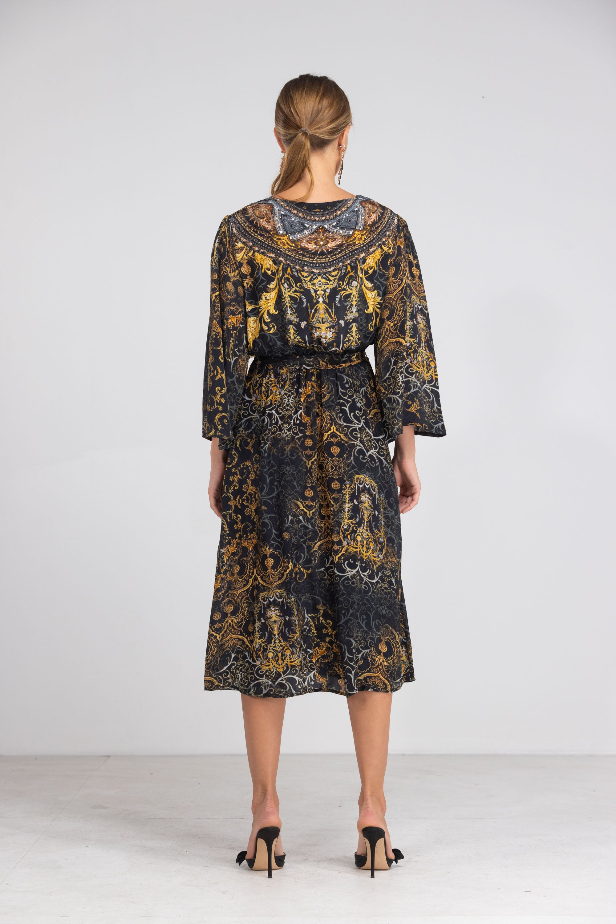 VALLETTA - KIMONO DRESS - TheSwankStore