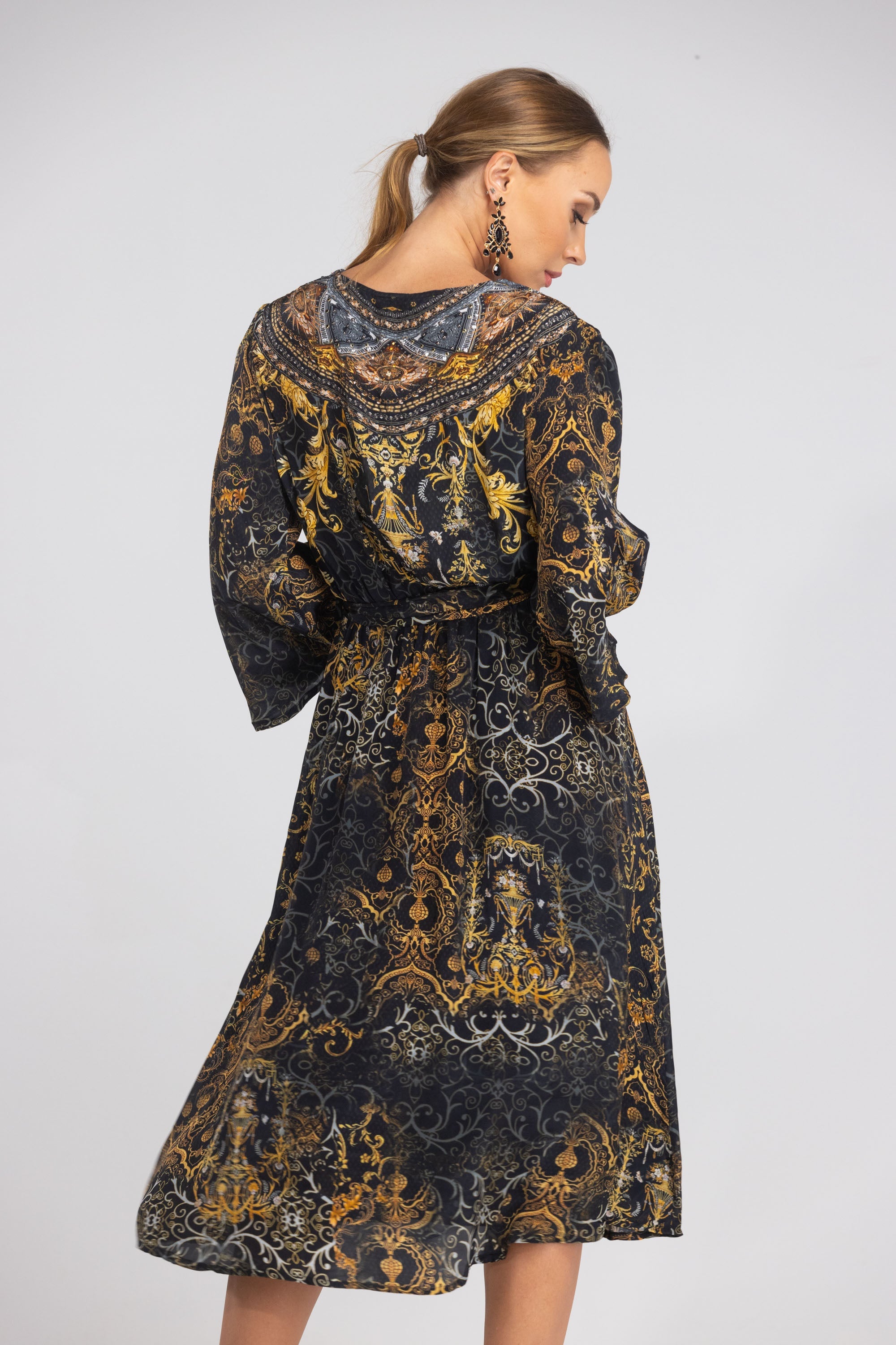 VALLETTA - KIMONO DRESS - TheSwankStore