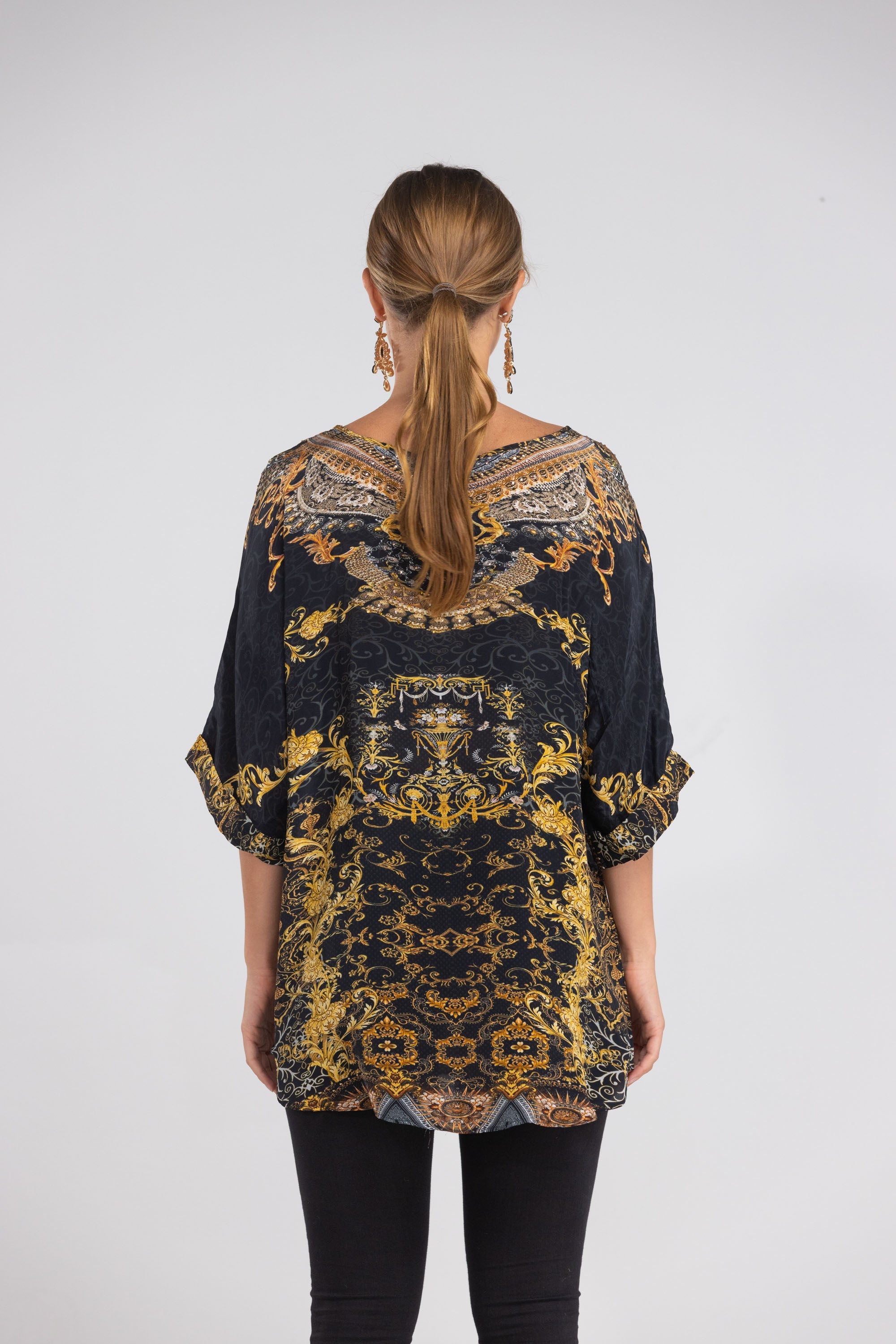 VALLETTA - KAFTAN TOP (Shorter Style) - TheSwankStore
