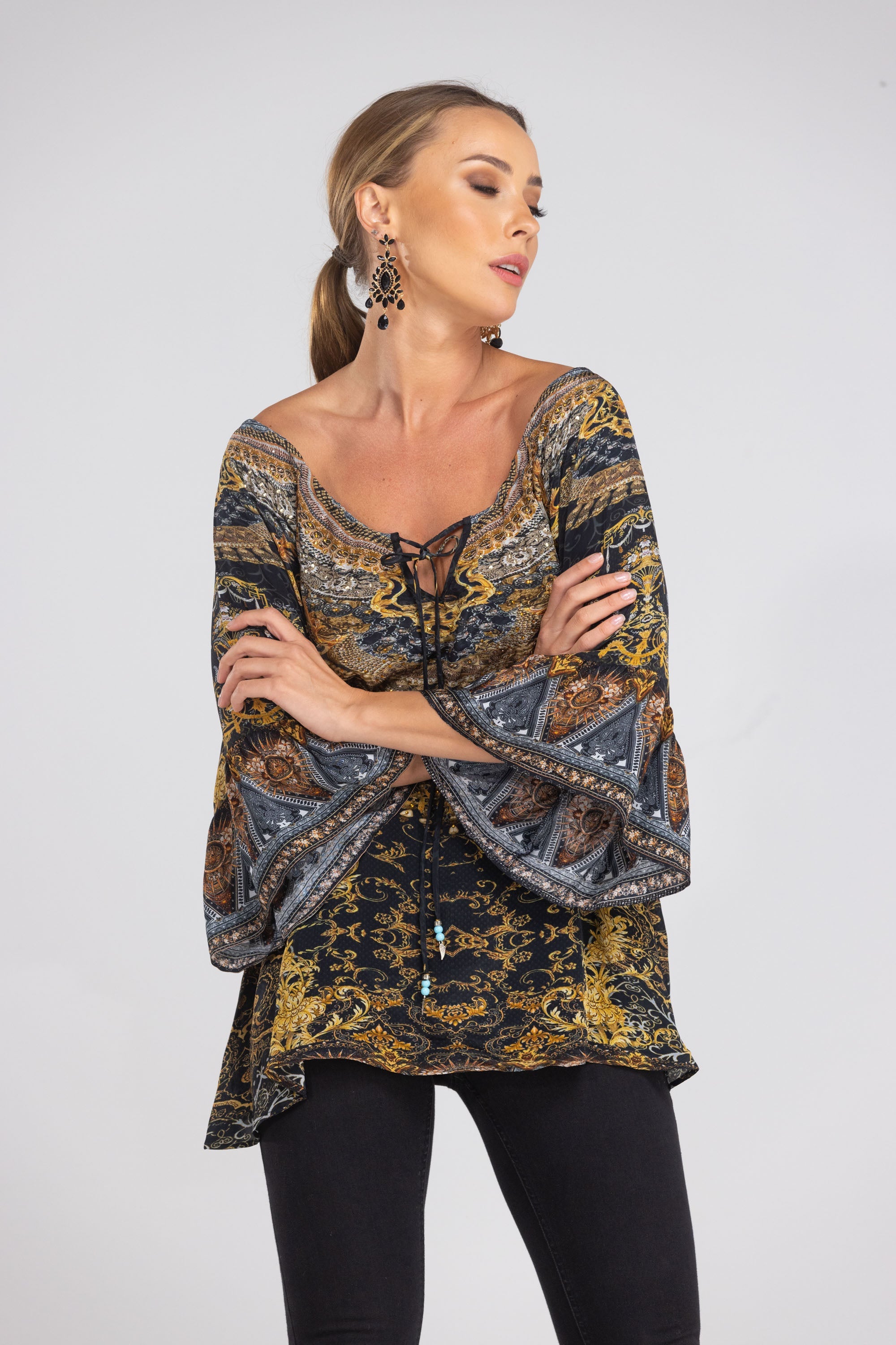 VALLETTA - GYPSY TUNIC - TheSwankStore