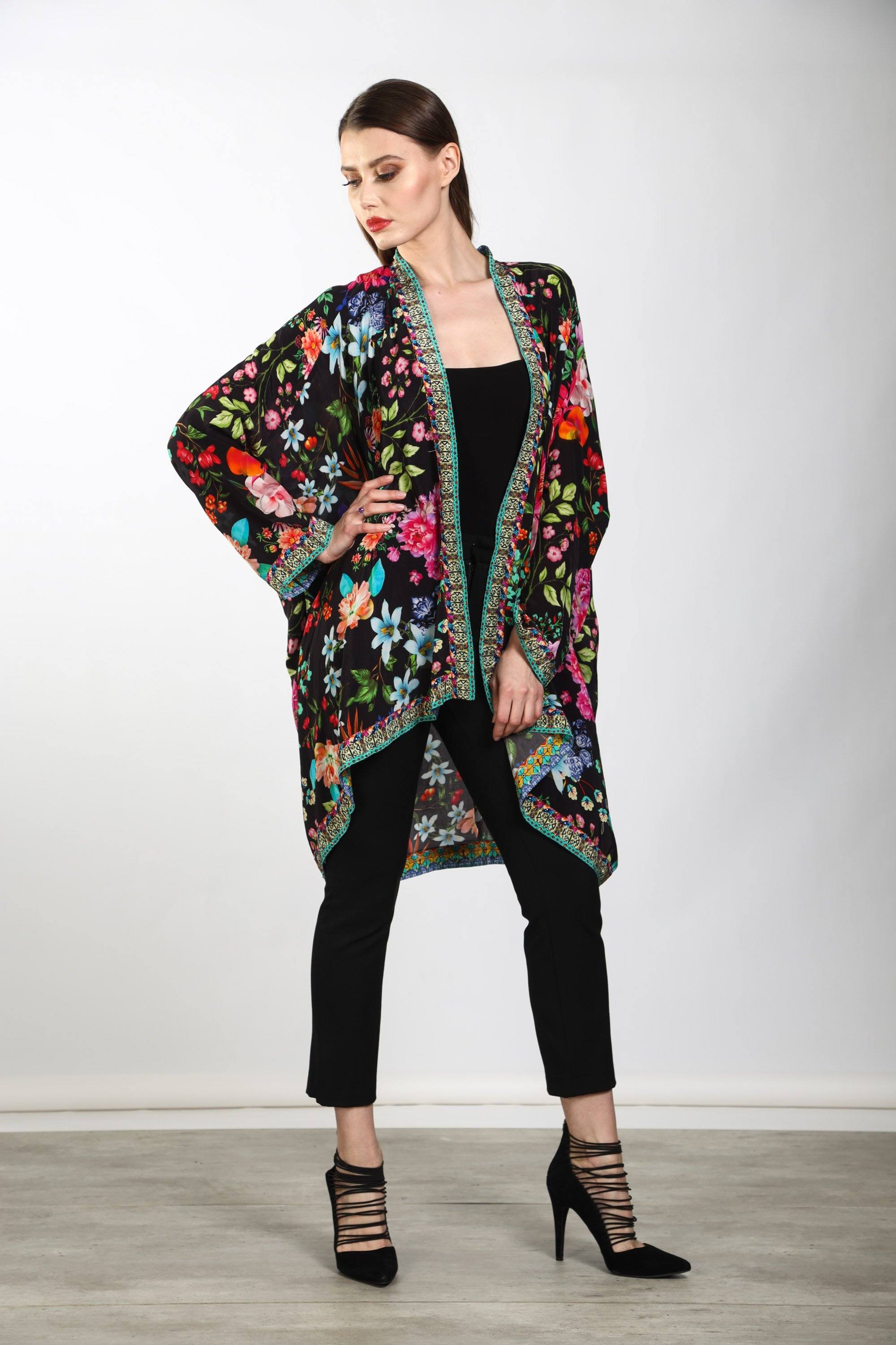 EDEN - KIMONO SHRUG (SHORT) - TheSwankStore