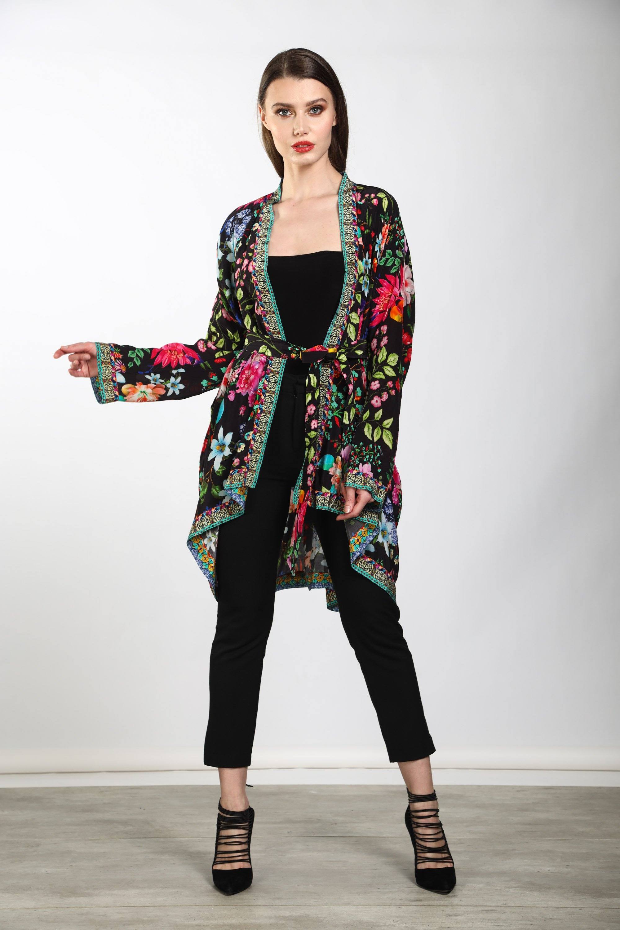 EDEN - KIMONO SHRUG (SHORT) - TheSwankStore
