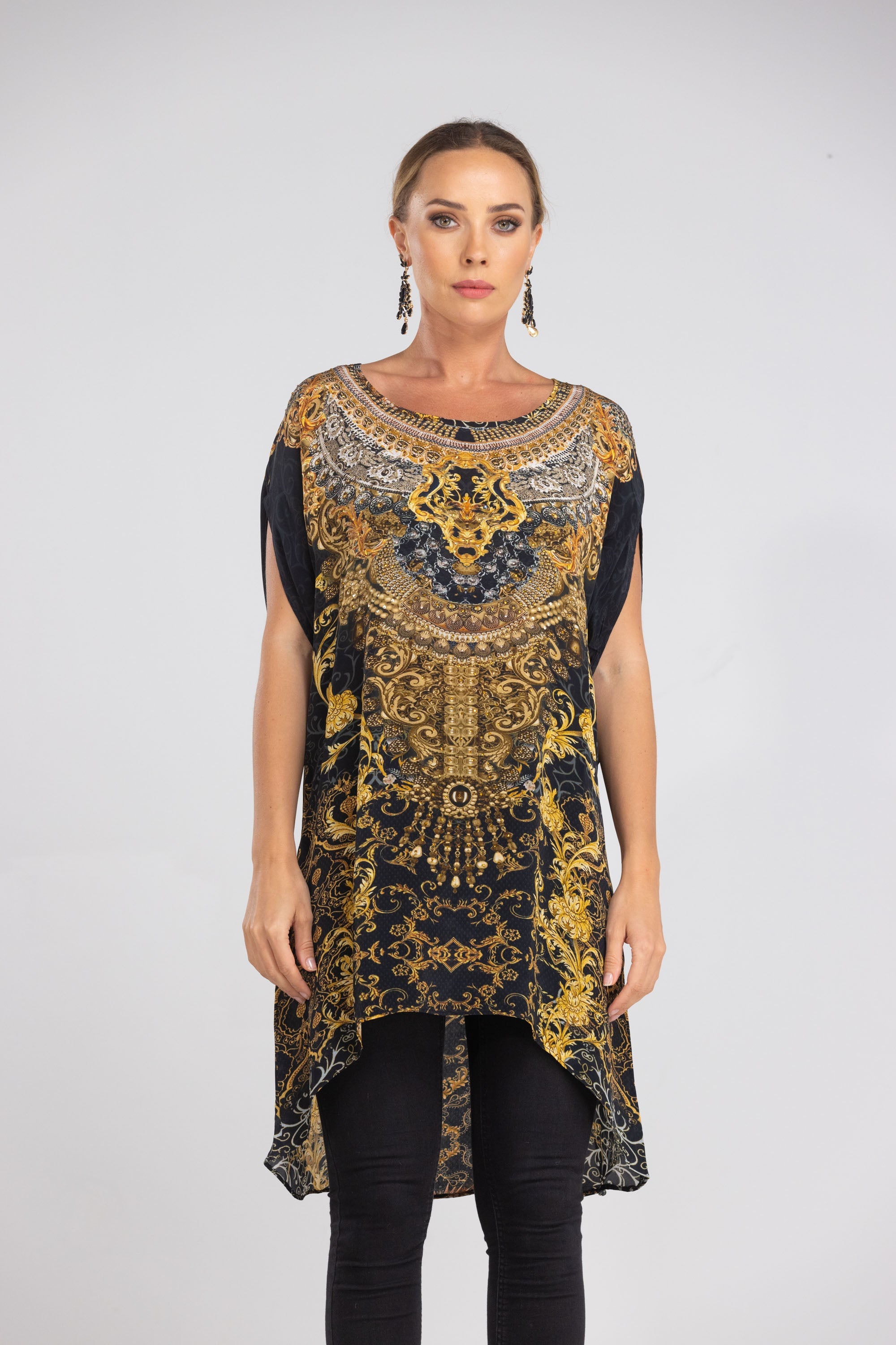 VALLETTA - KAFTAN TUNIC - TheSwankStore