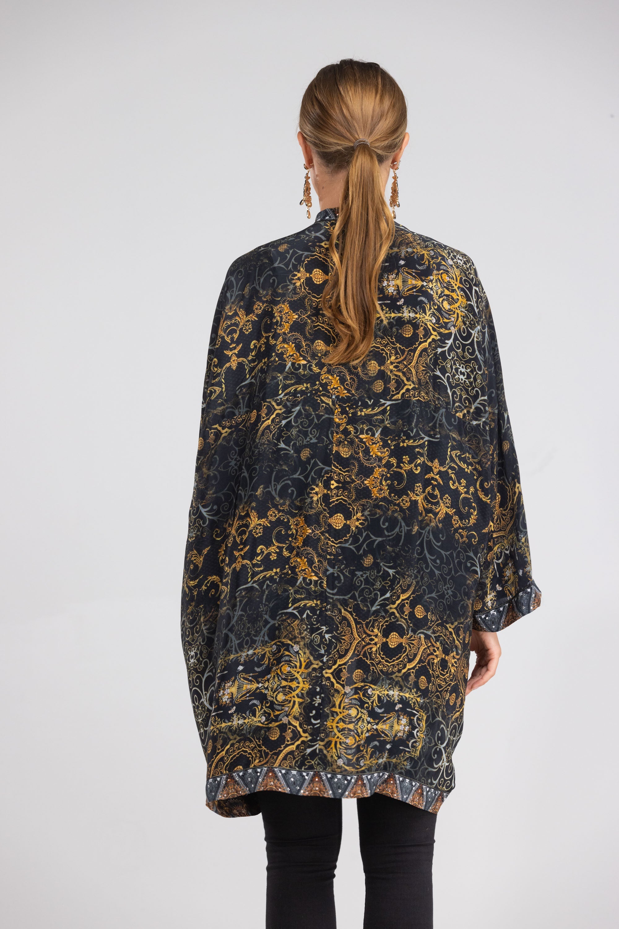 VALLETTA - KIMONO SHRUG (SHORT) - TheSwankStore