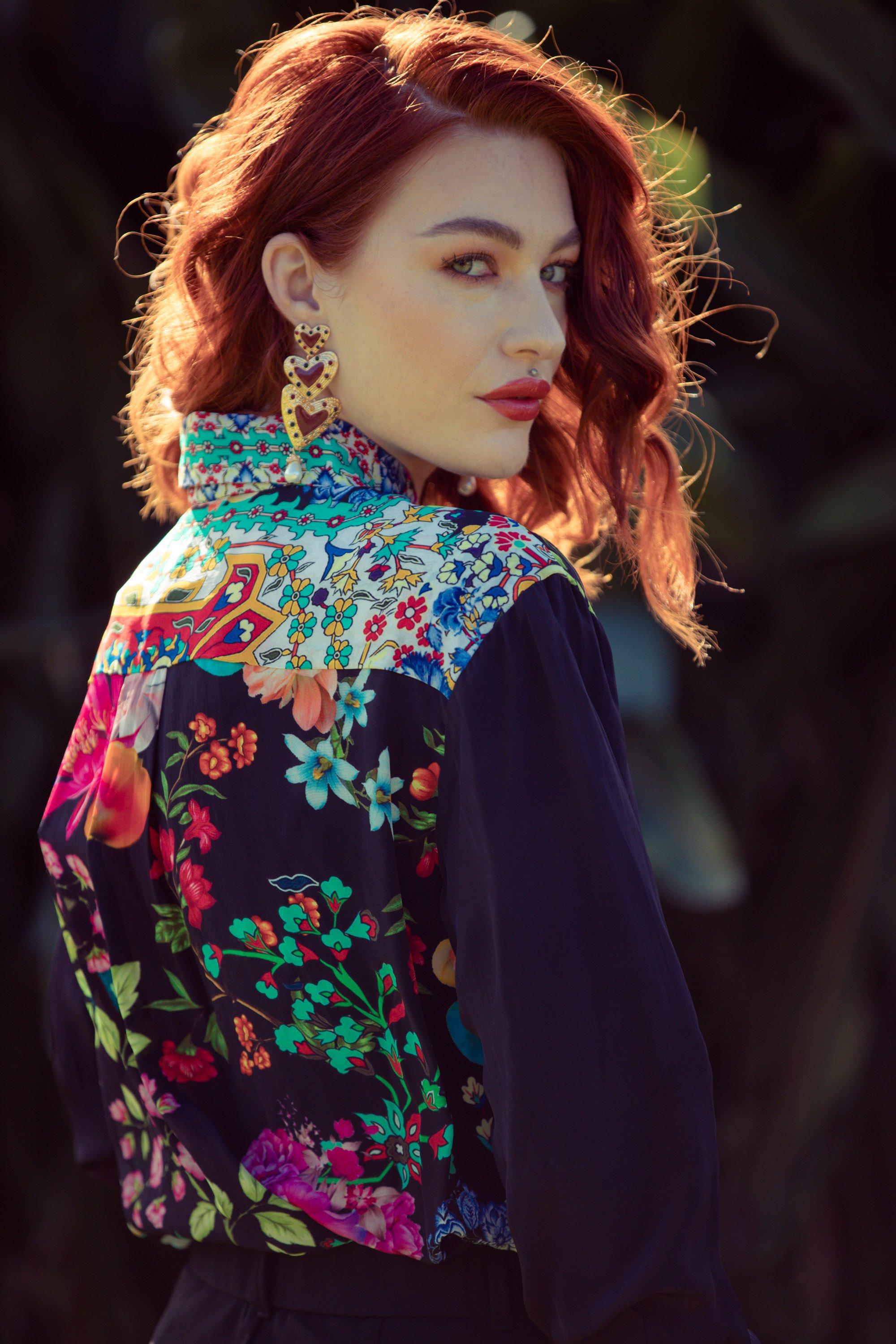 EDEN - SHIRT WITH COLLAR - TheSwankStore