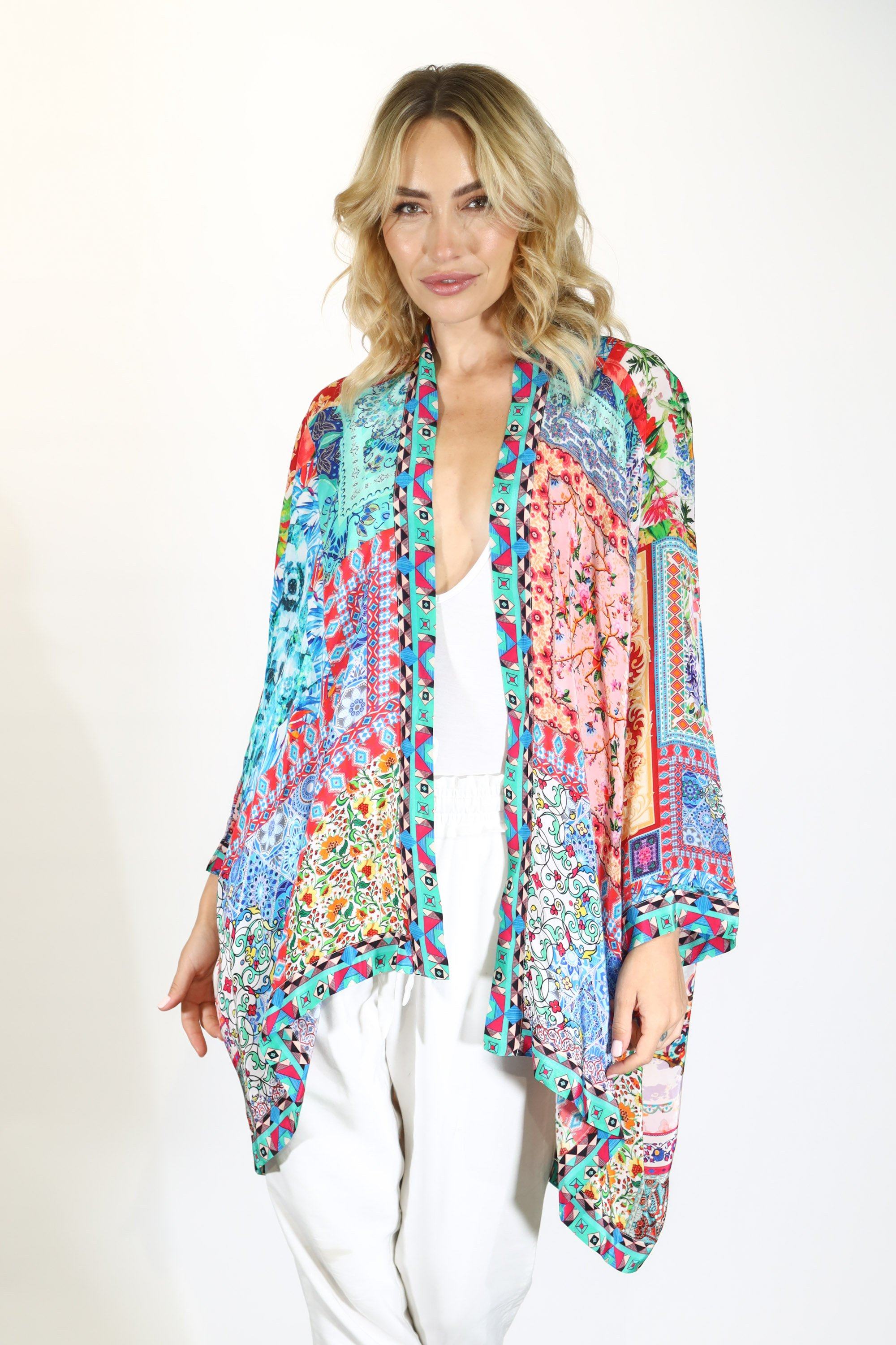 DAMASCUS - KIMONO SHRUG (SHORT) - TheSwankStore