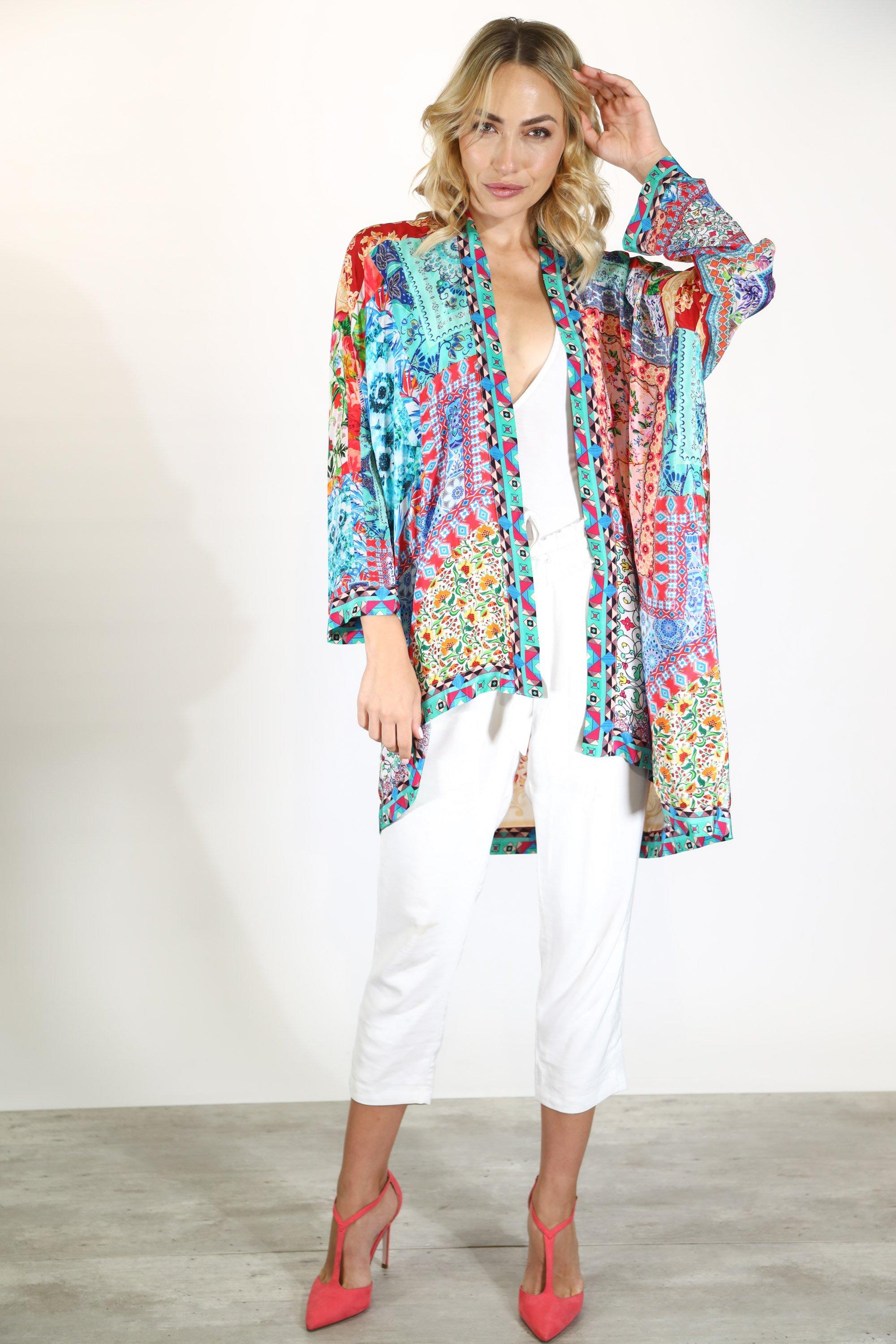 DAMASCUS - KIMONO SHRUG (SHORT) - TheSwankStore