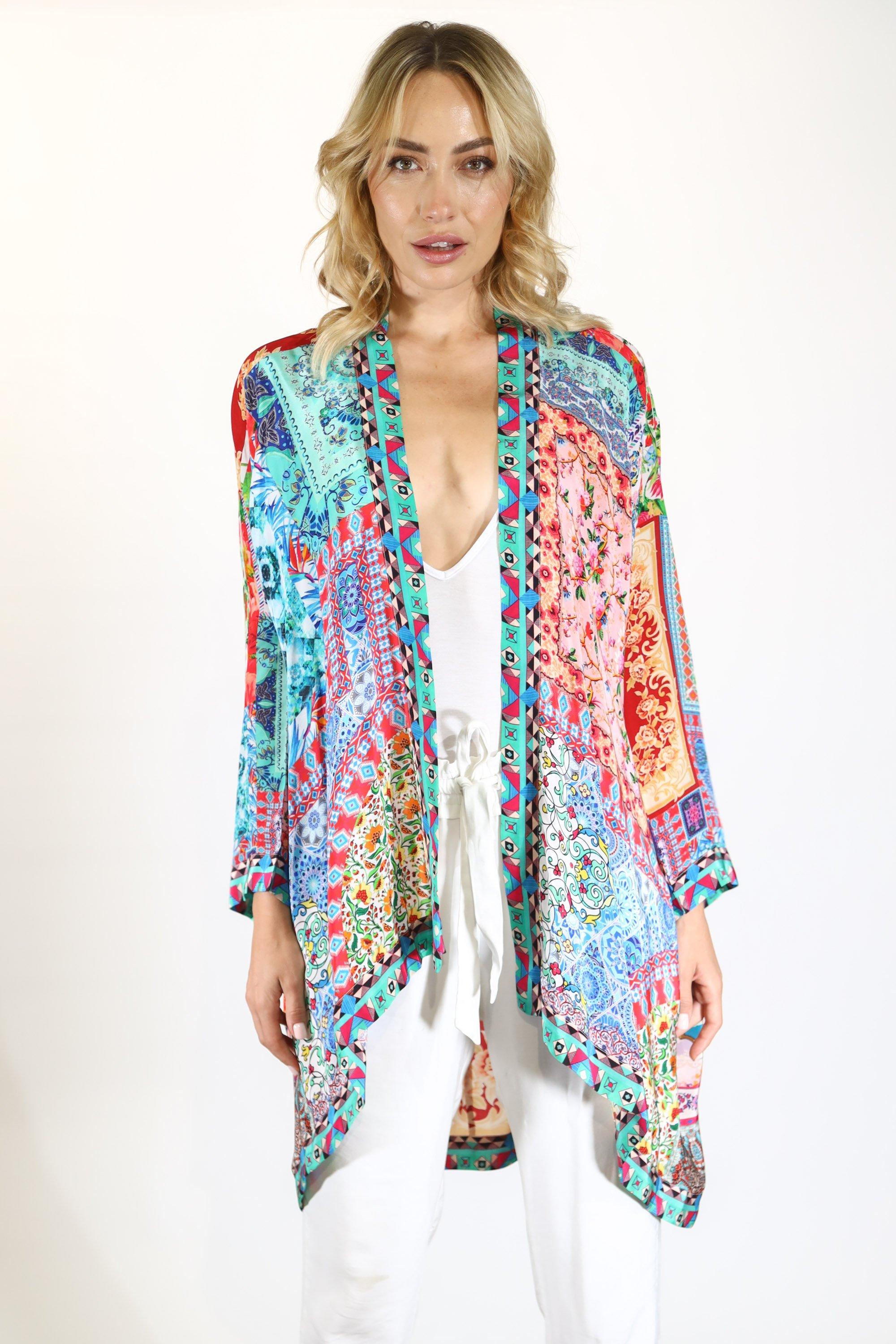 DAMASCUS - KIMONO SHRUG (SHORT) - TheSwankStore