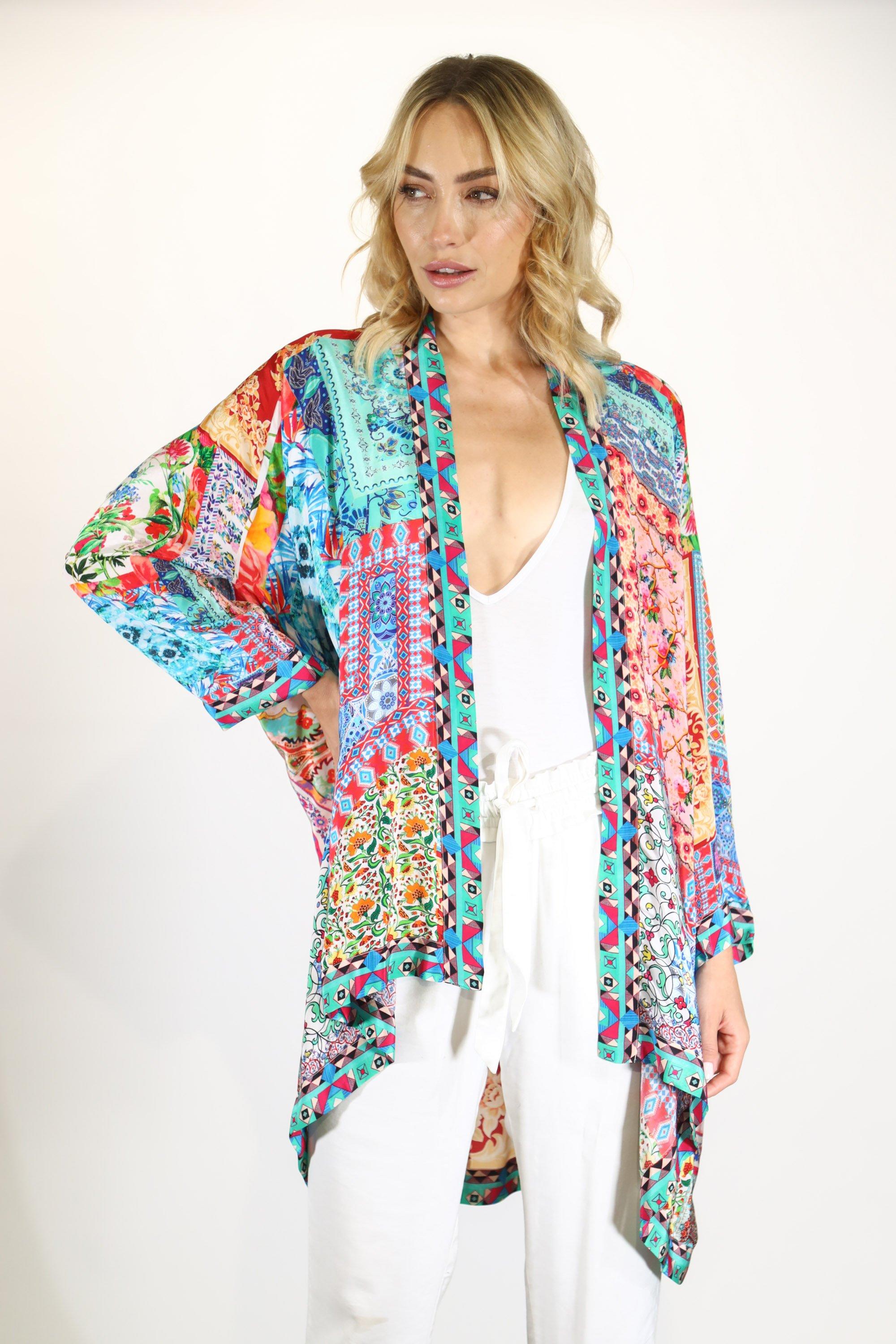 DAMASCUS - KIMONO SHRUG (SHORT) - TheSwankStore