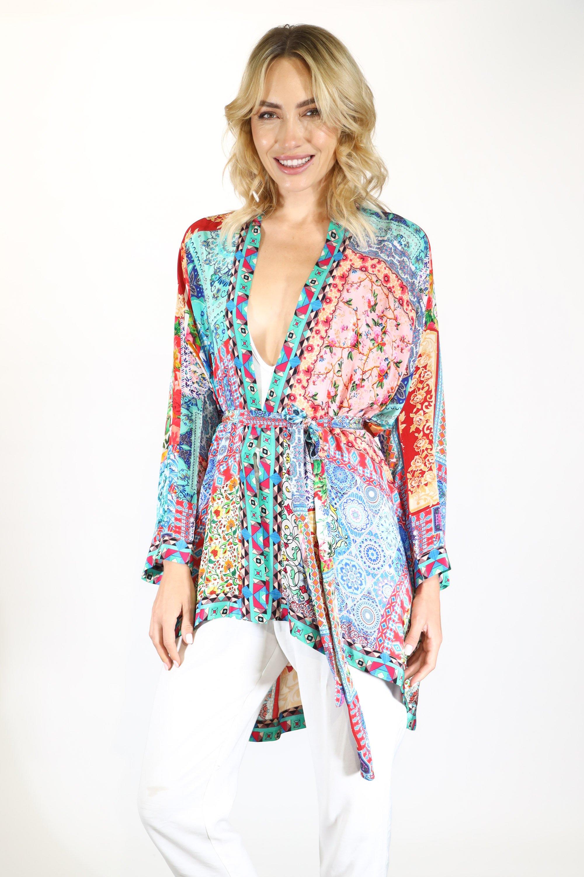 DAMASCUS - KIMONO SHRUG (SHORT) - TheSwankStore