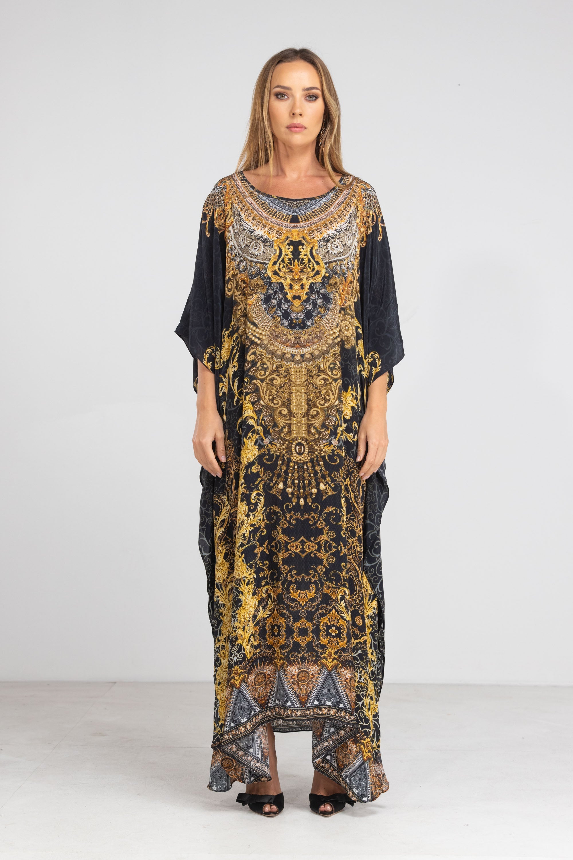VALLETTA - LONG KAFTAN - TheSwankStore