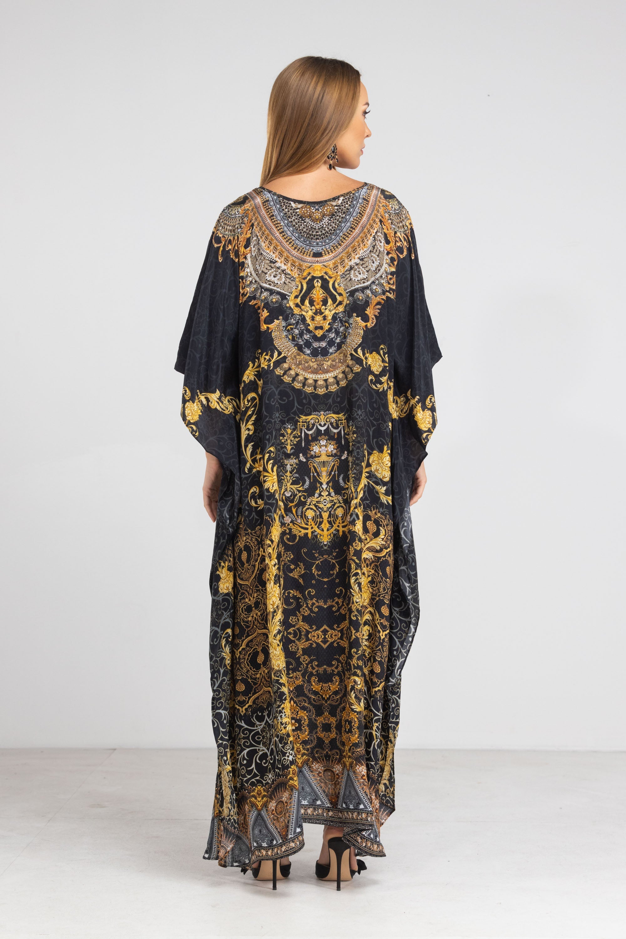 VALLETTA - LONG KAFTAN - TheSwankStore