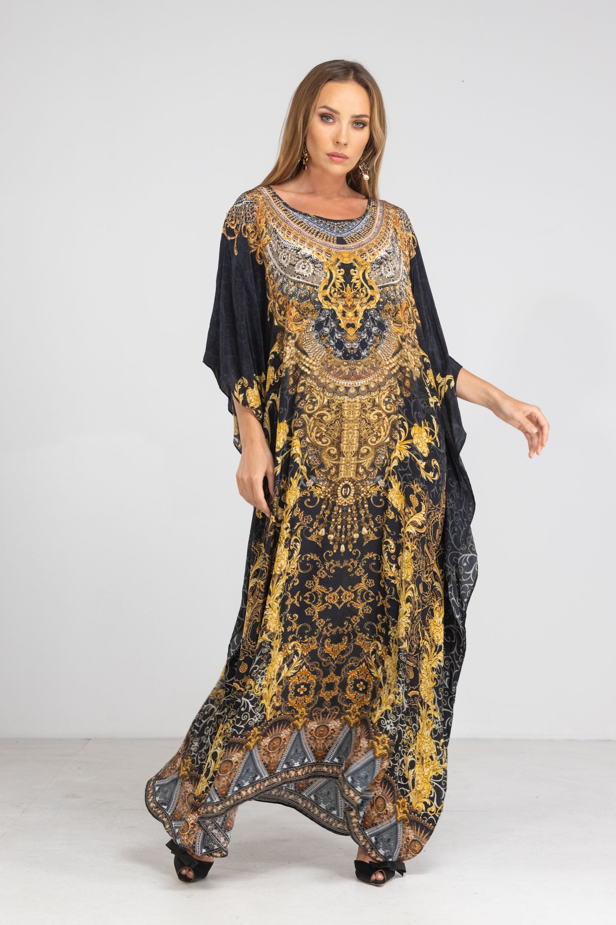 VALLETTA - LONG KAFTAN - TheSwankStore