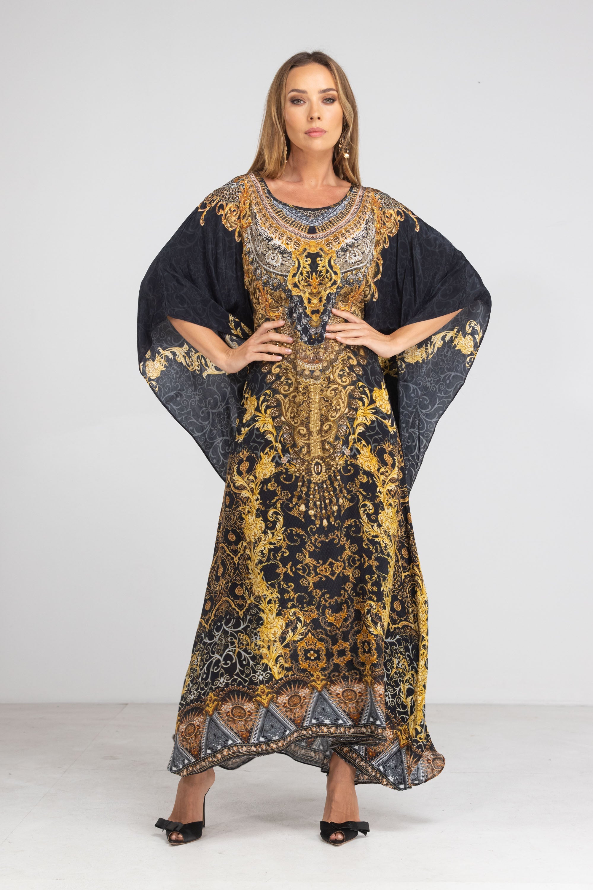 VALLETTA - LONG KAFTAN - TheSwankStore