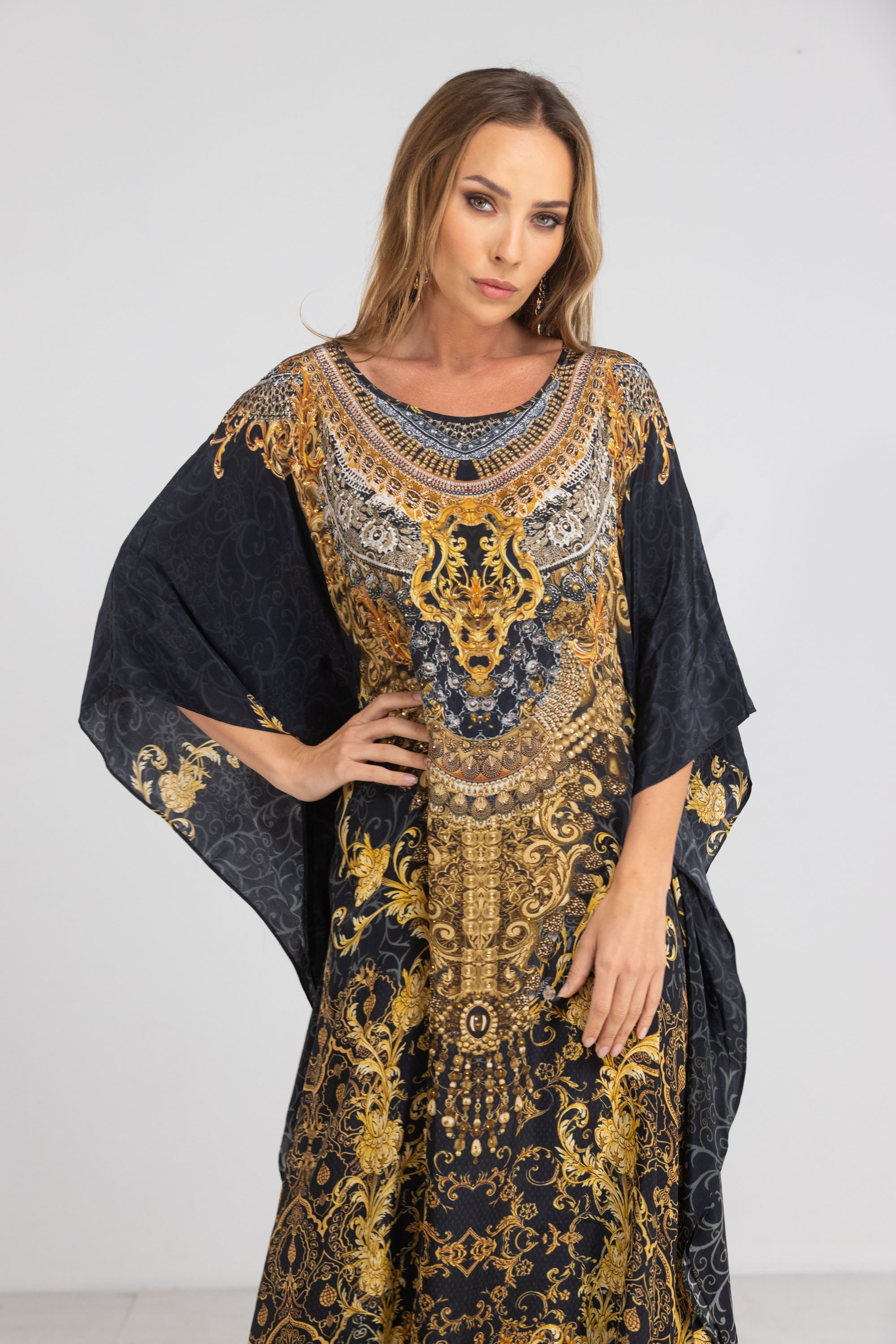 VALLETTA - LONG KAFTAN - TheSwankStore