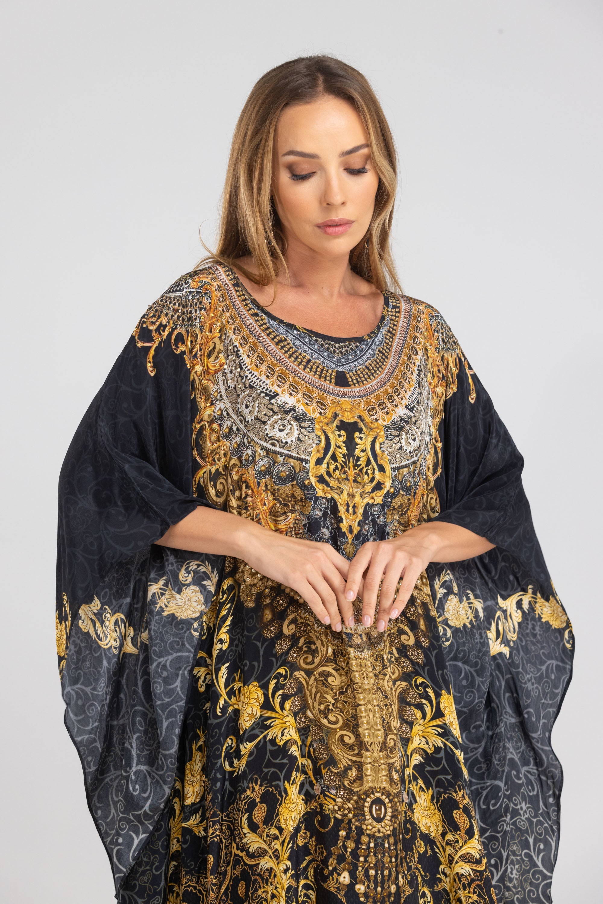 VALLETTA - LONG KAFTAN - TheSwankStore