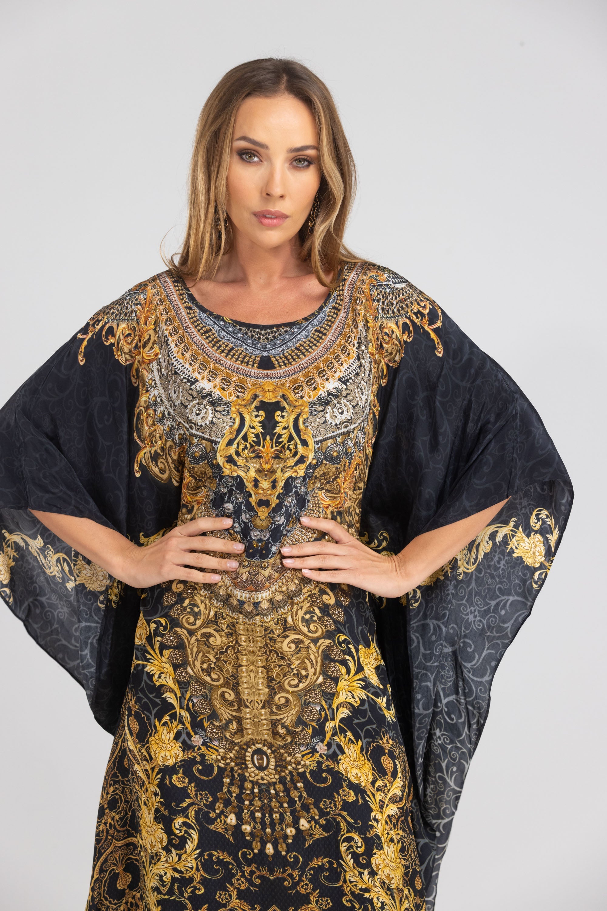 VALLETTA - LONG KAFTAN - TheSwankStore
