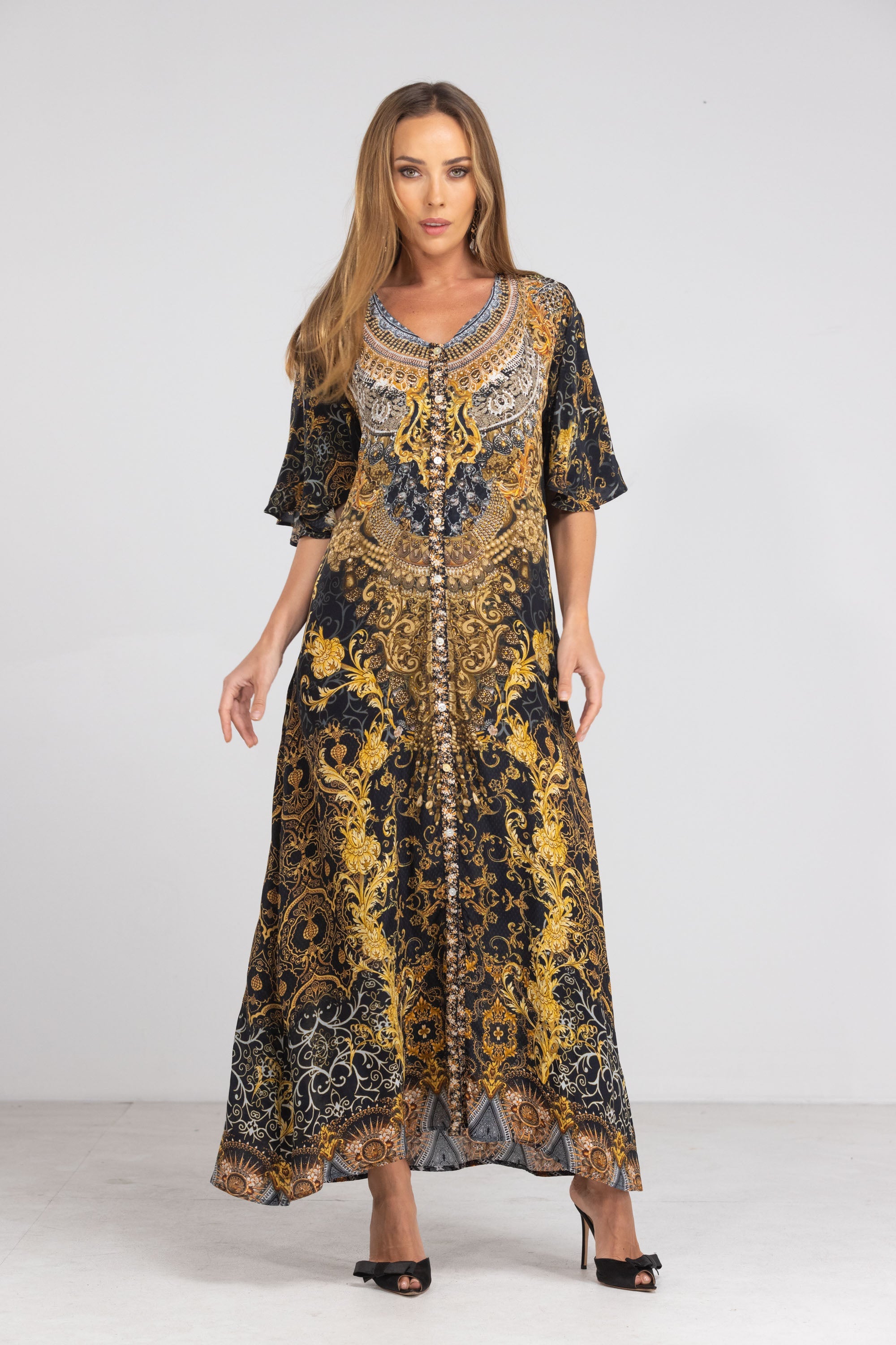 VALLETTA - MAXI SUN DRESS - TheSwankStore