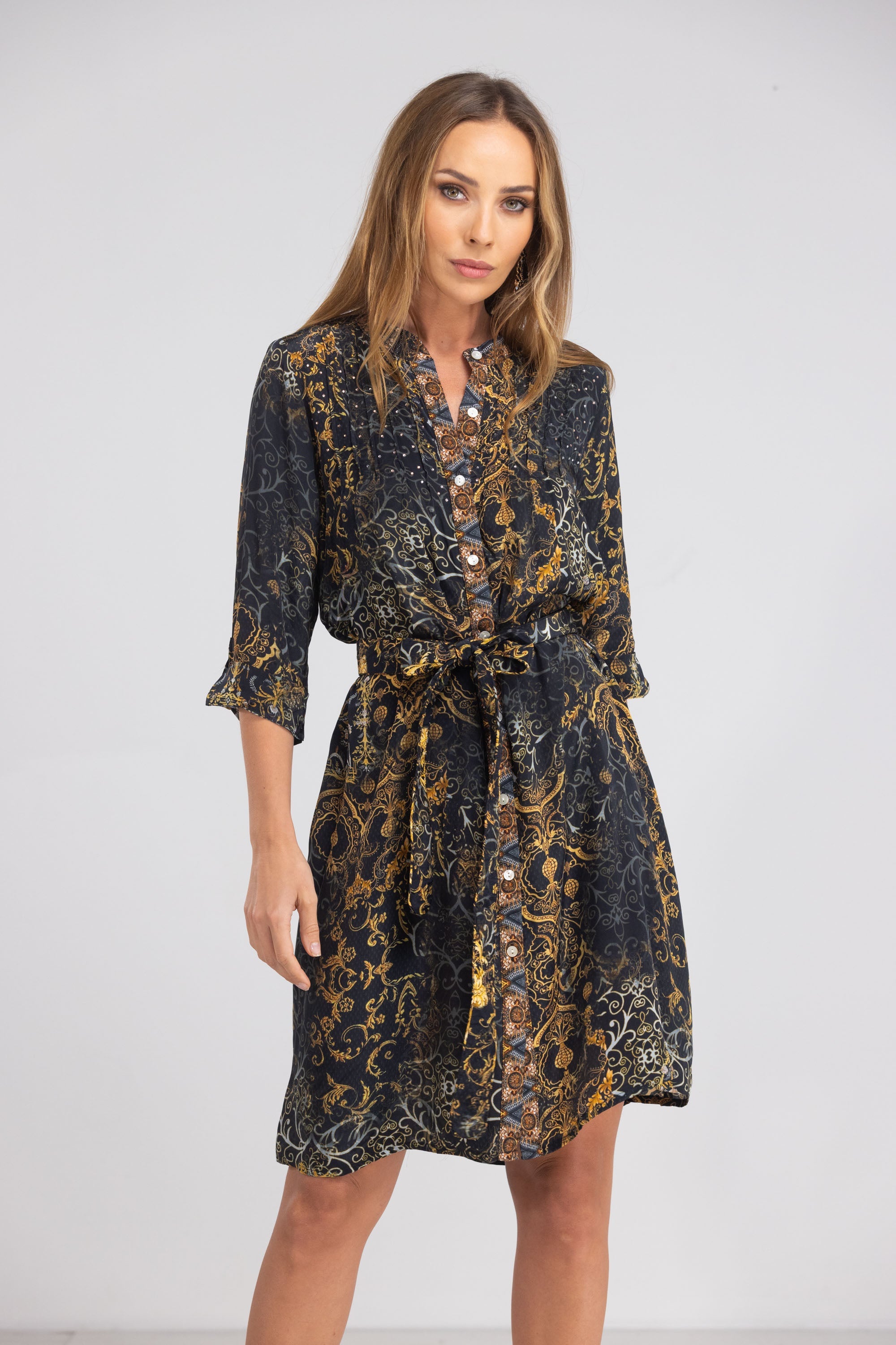 VALLETTA - PINTUCK DRESS - TheSwankStore