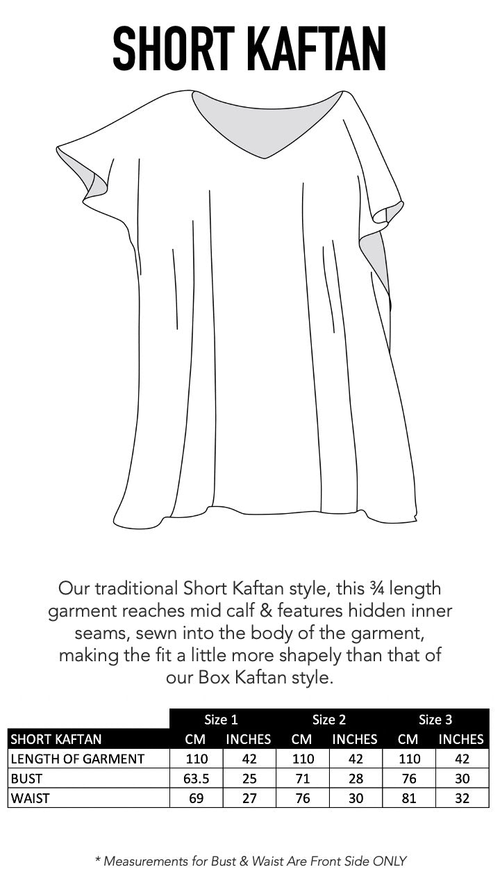 CHERRY BLOSSOM - SHORT KAFTAN - TheSwankStore