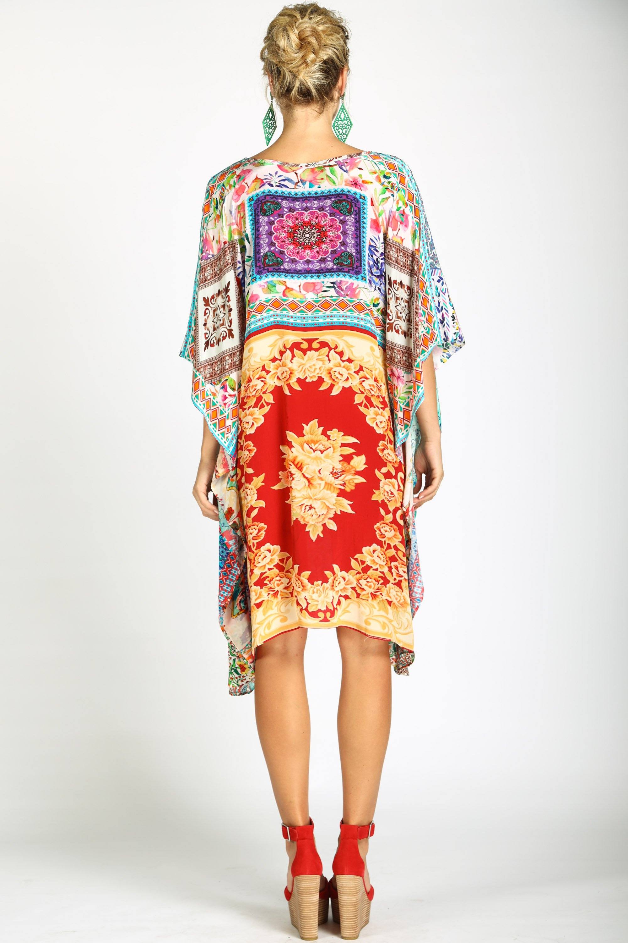 DAMASCUS - SHORT KAFTAN - TheSwankStore